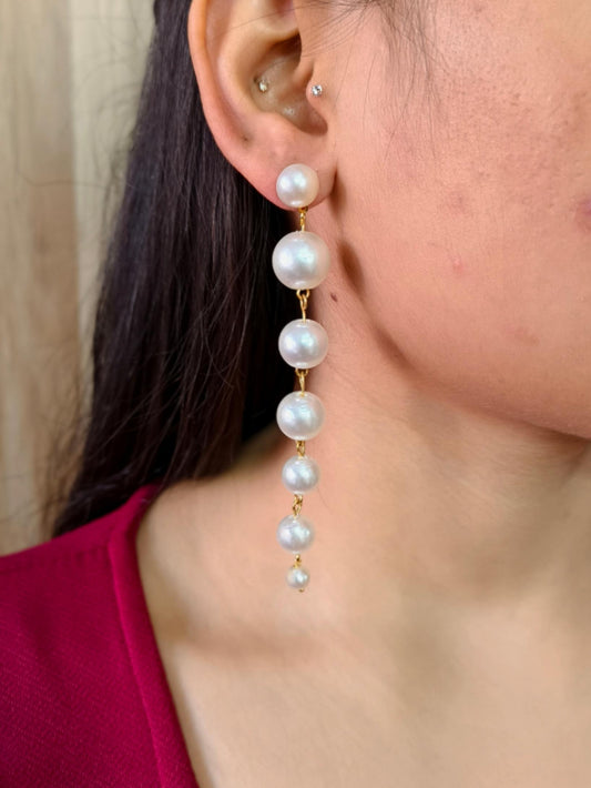 Korean Earrings 1489AMDLGD
