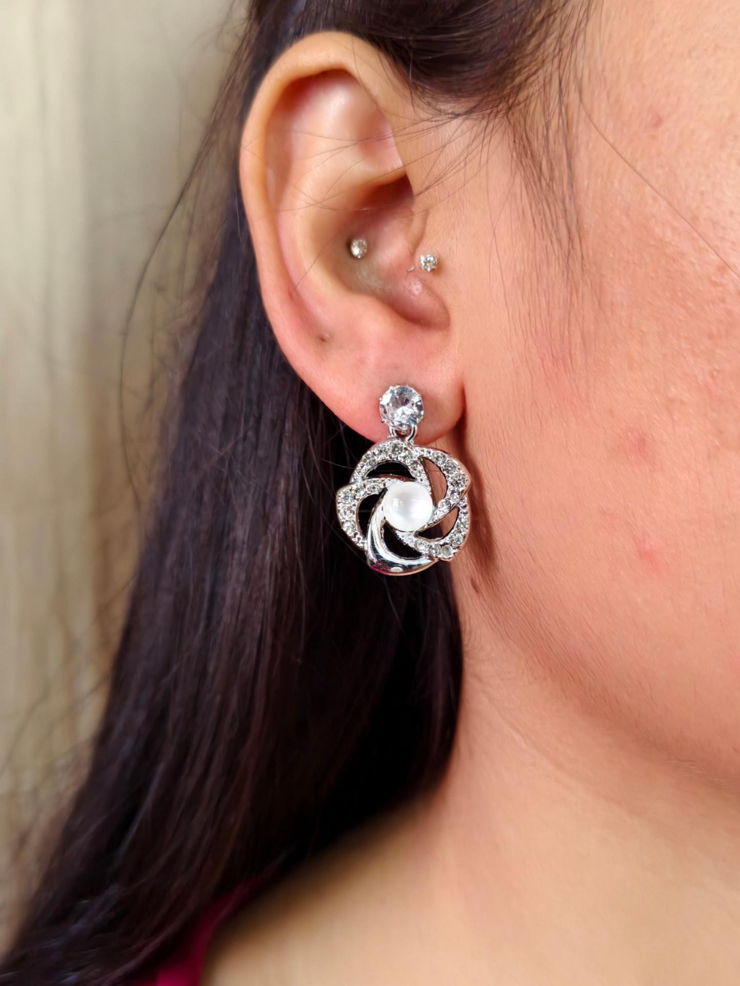Korean Earrings 1524AMDL