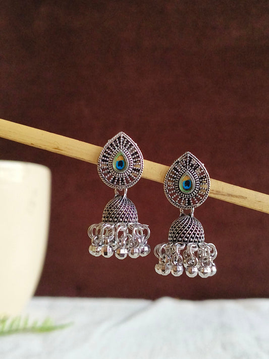 Oxidised Earrings 1818AMJH