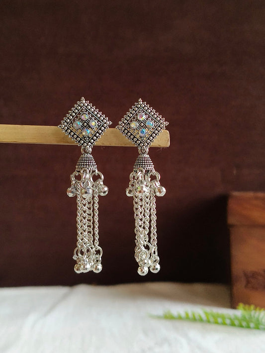 Oxidised Earrings 1827AMDL