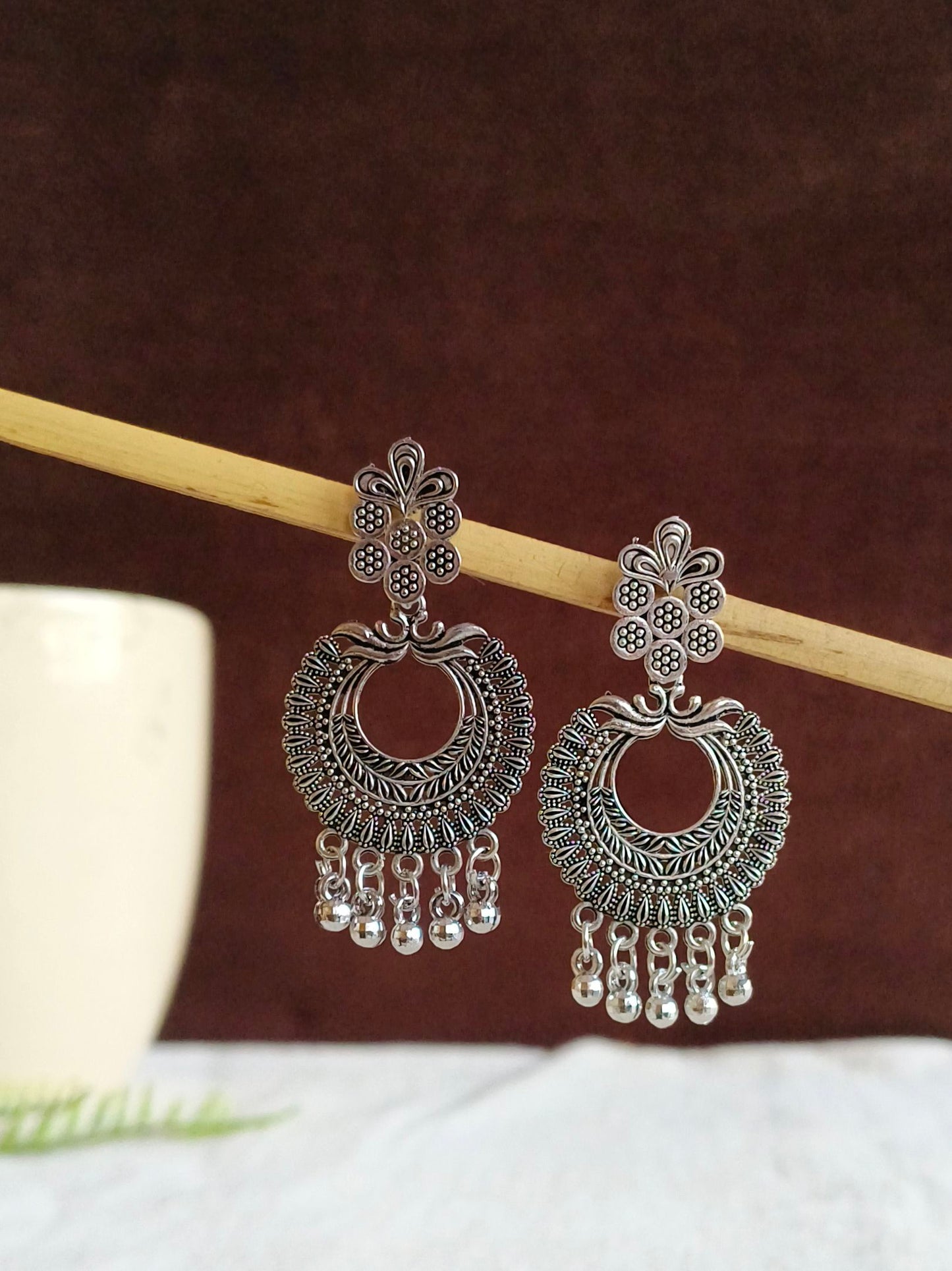 Oxidised Earrings 1830AMDL