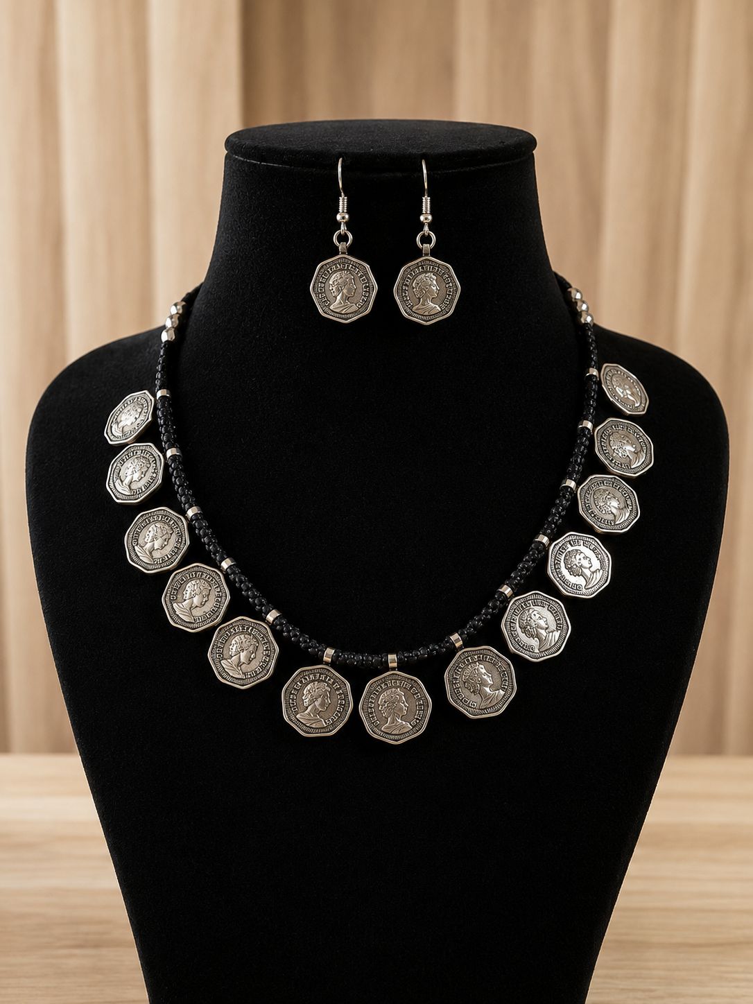 Thread Necklace Set 10793GSNK