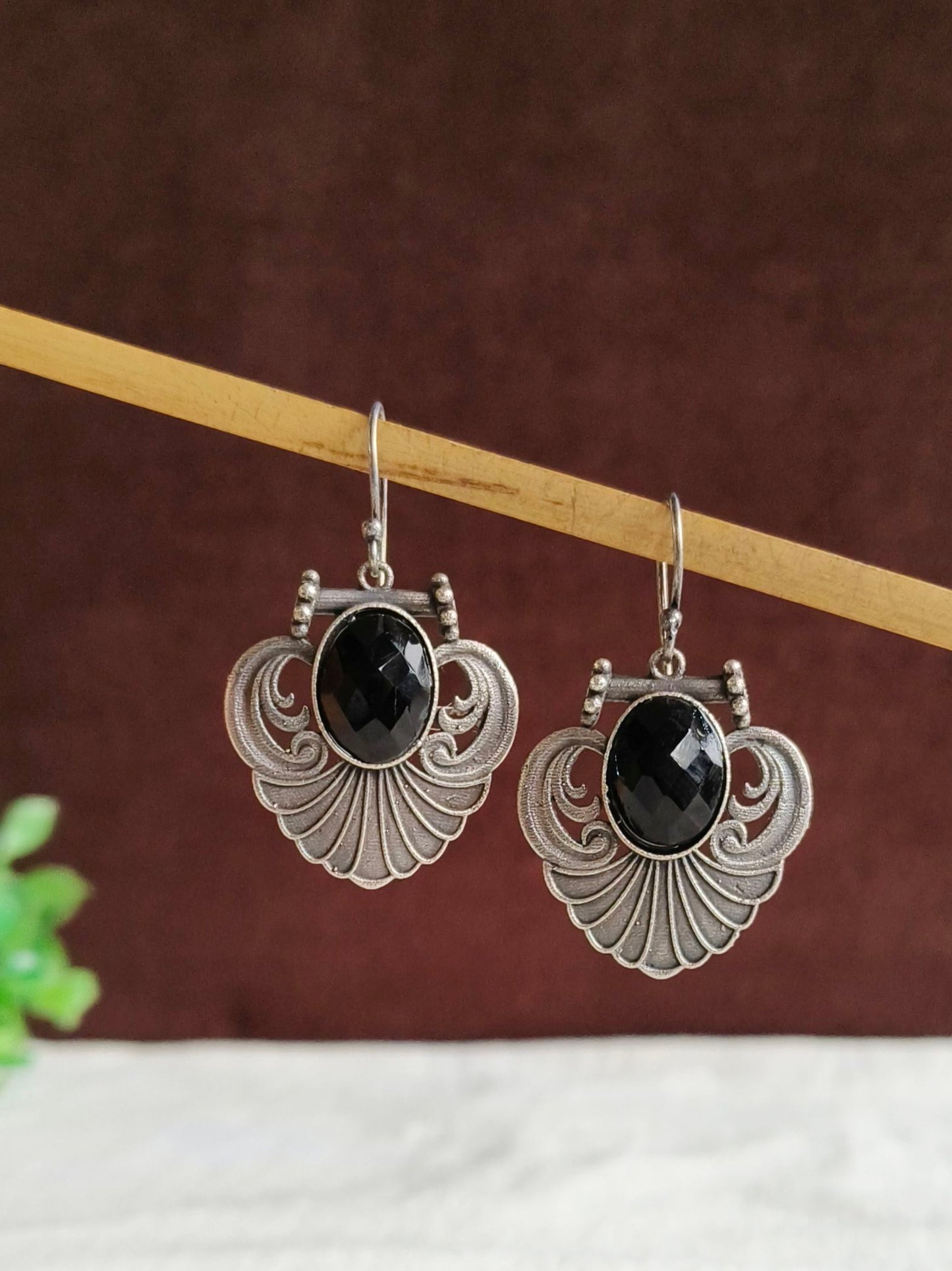 Hook Earrings 21780MXHKBLK (Stock Clearance)