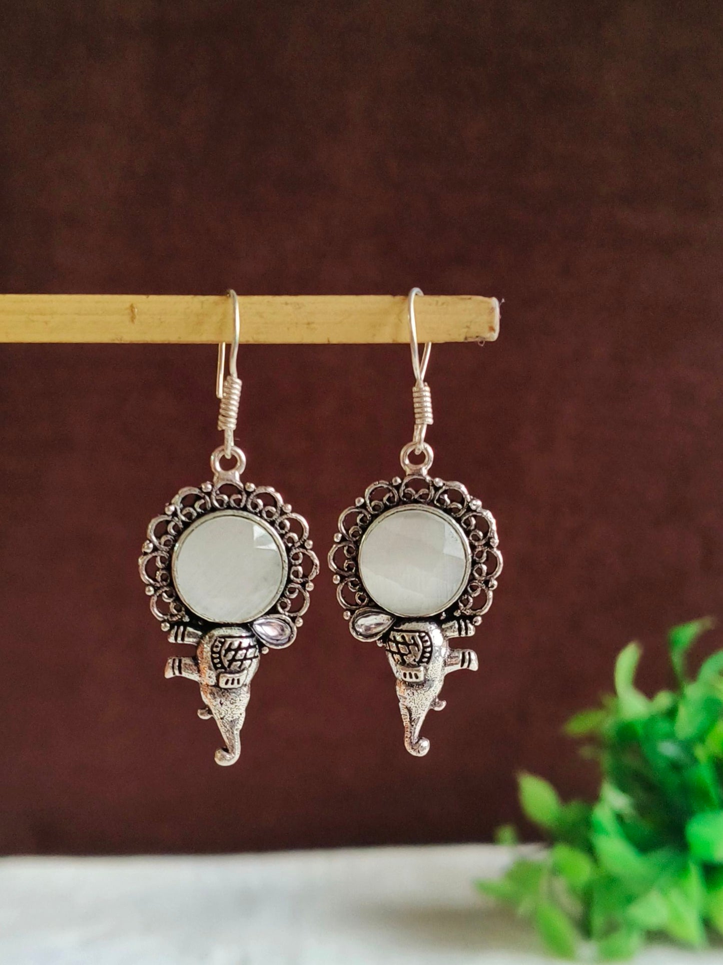 Hook Earrings 21791MXHKOWH (Stock Clearance)