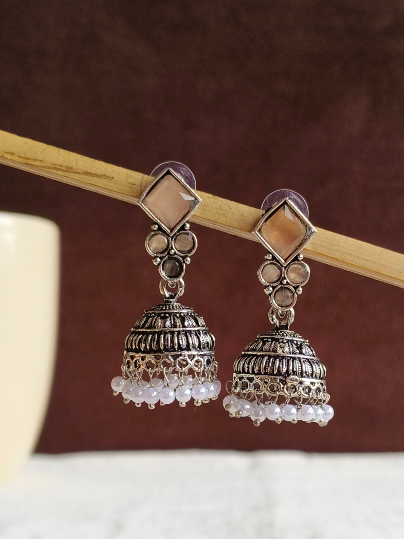 Oxidised Earrings