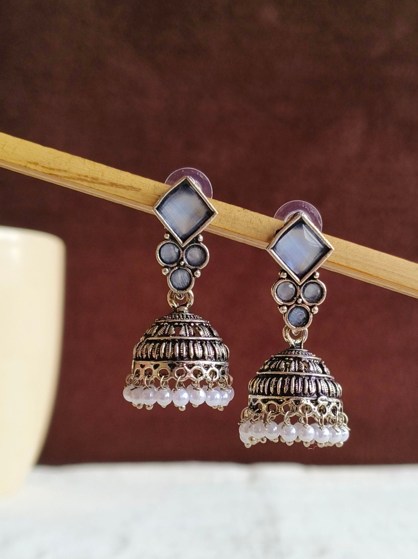 Oxidised Earrings