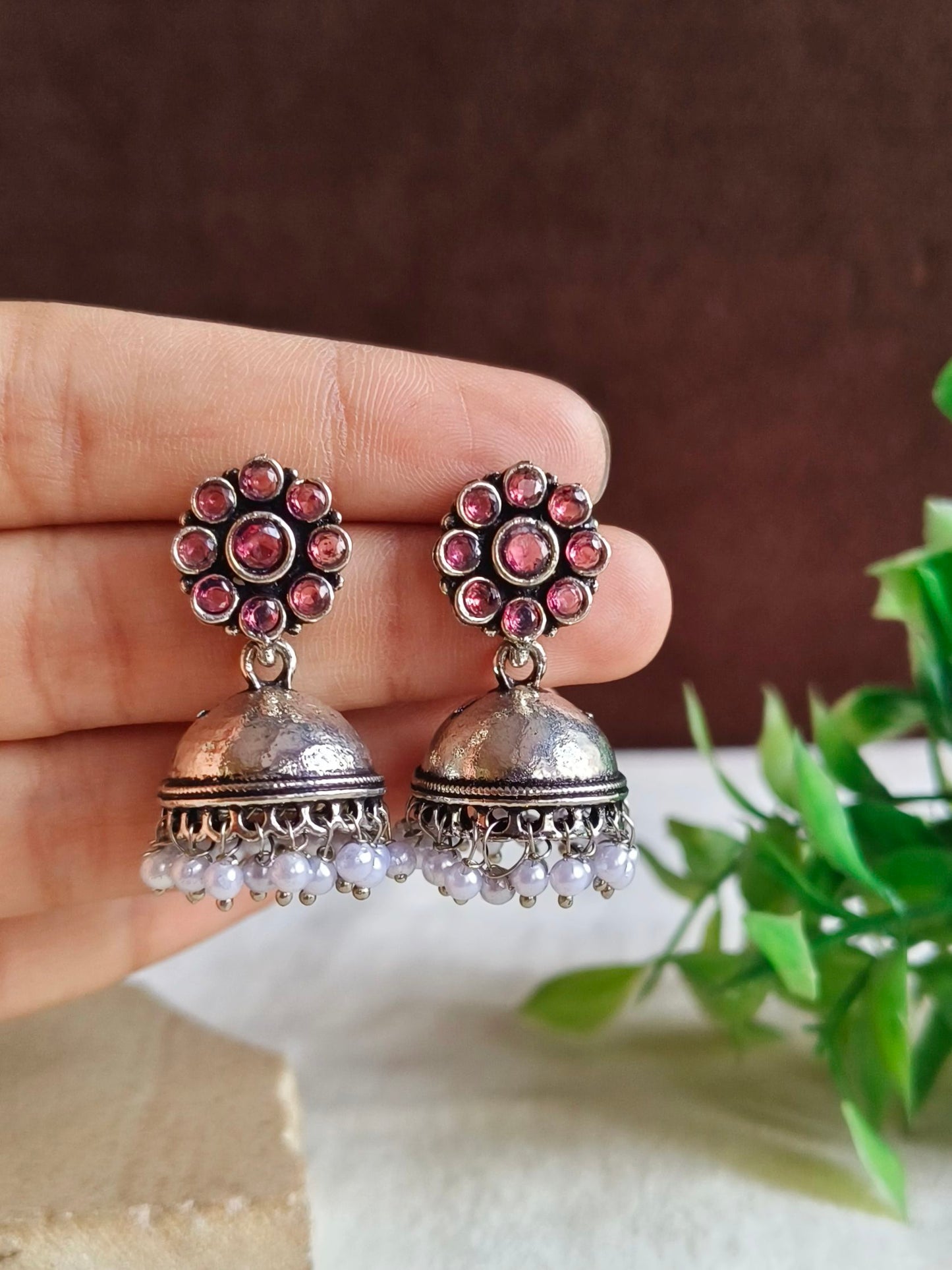 Oxidised Earrings