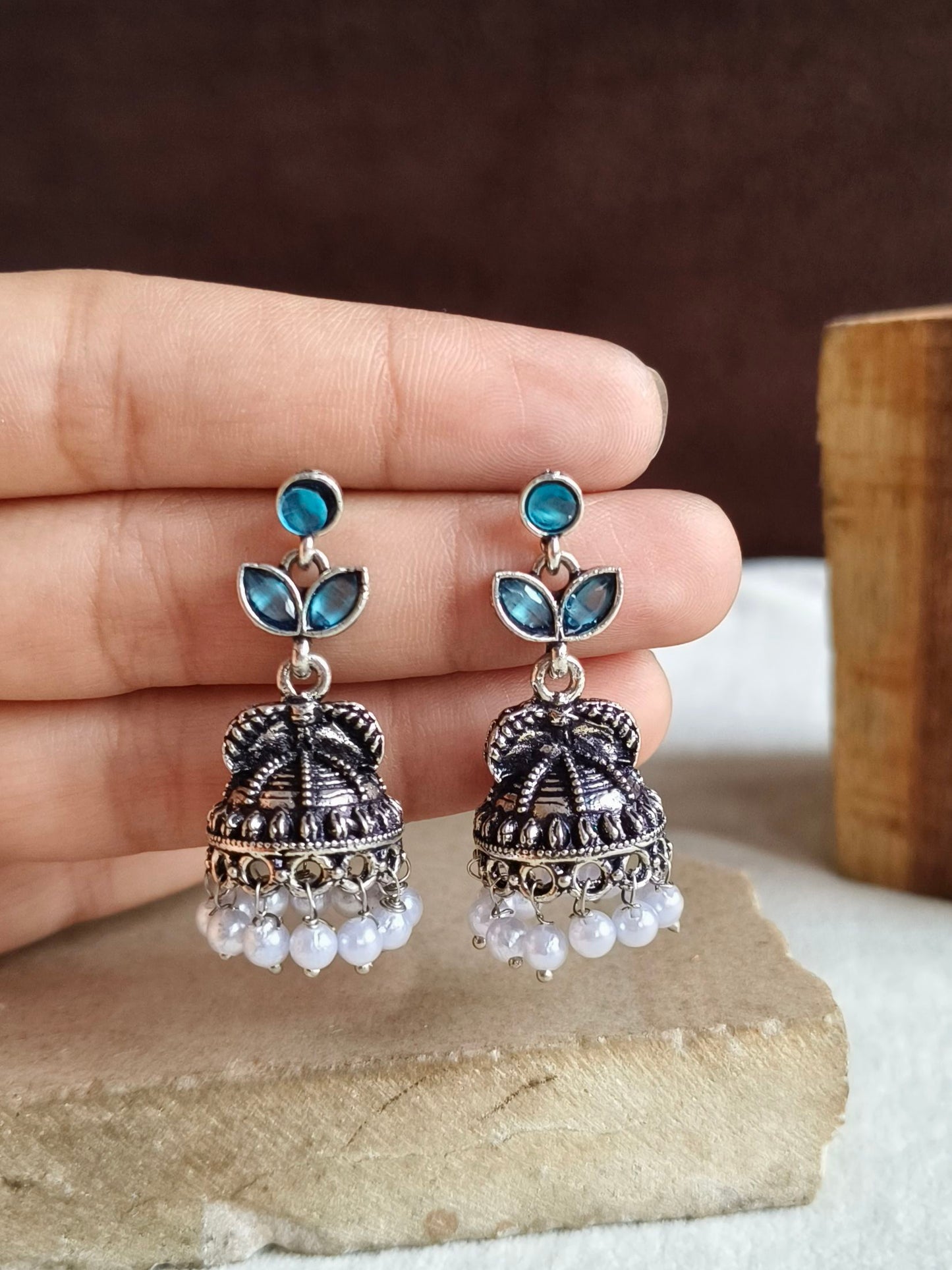 Oxidised Earrings