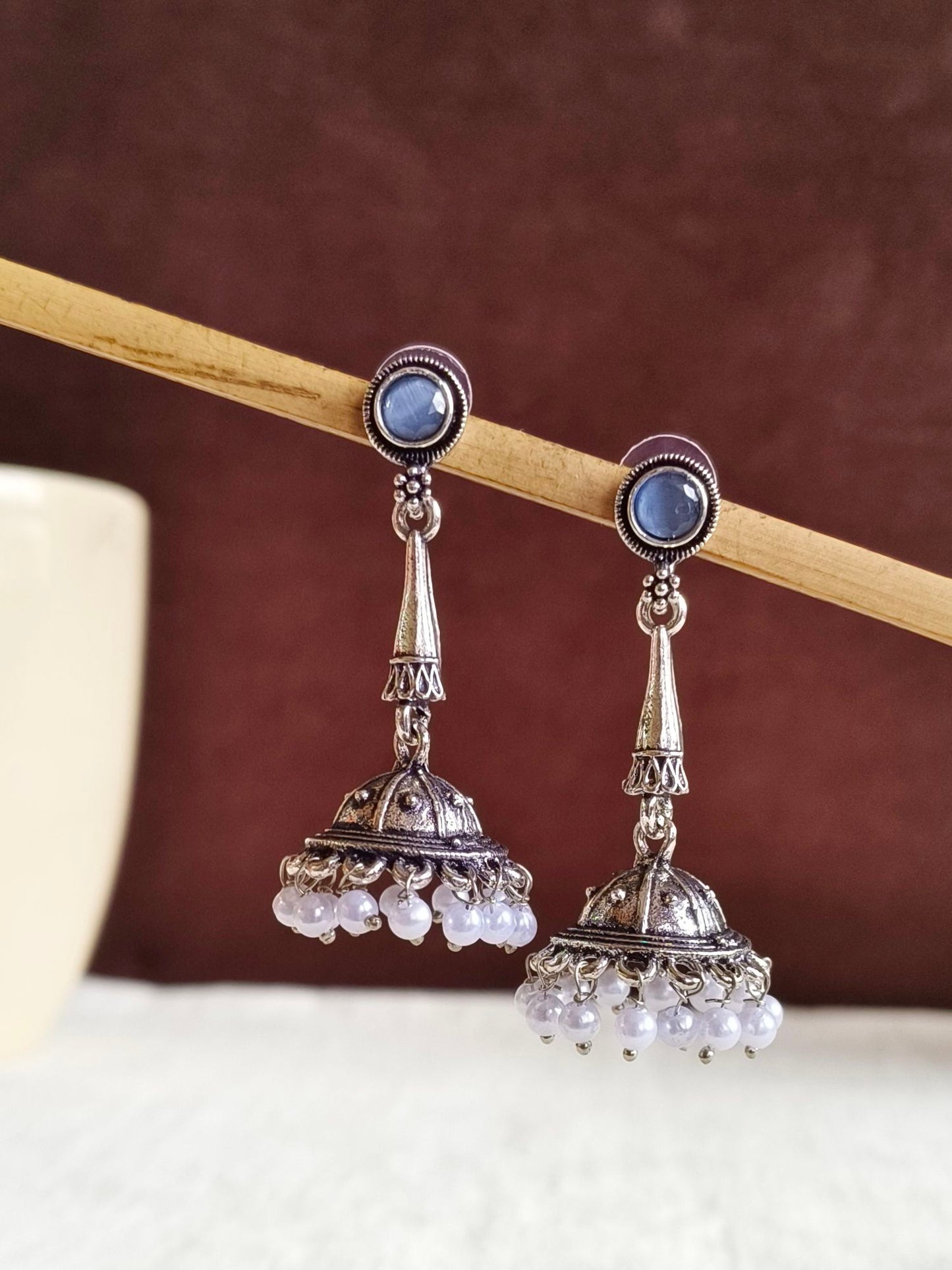Oxidised Earrings