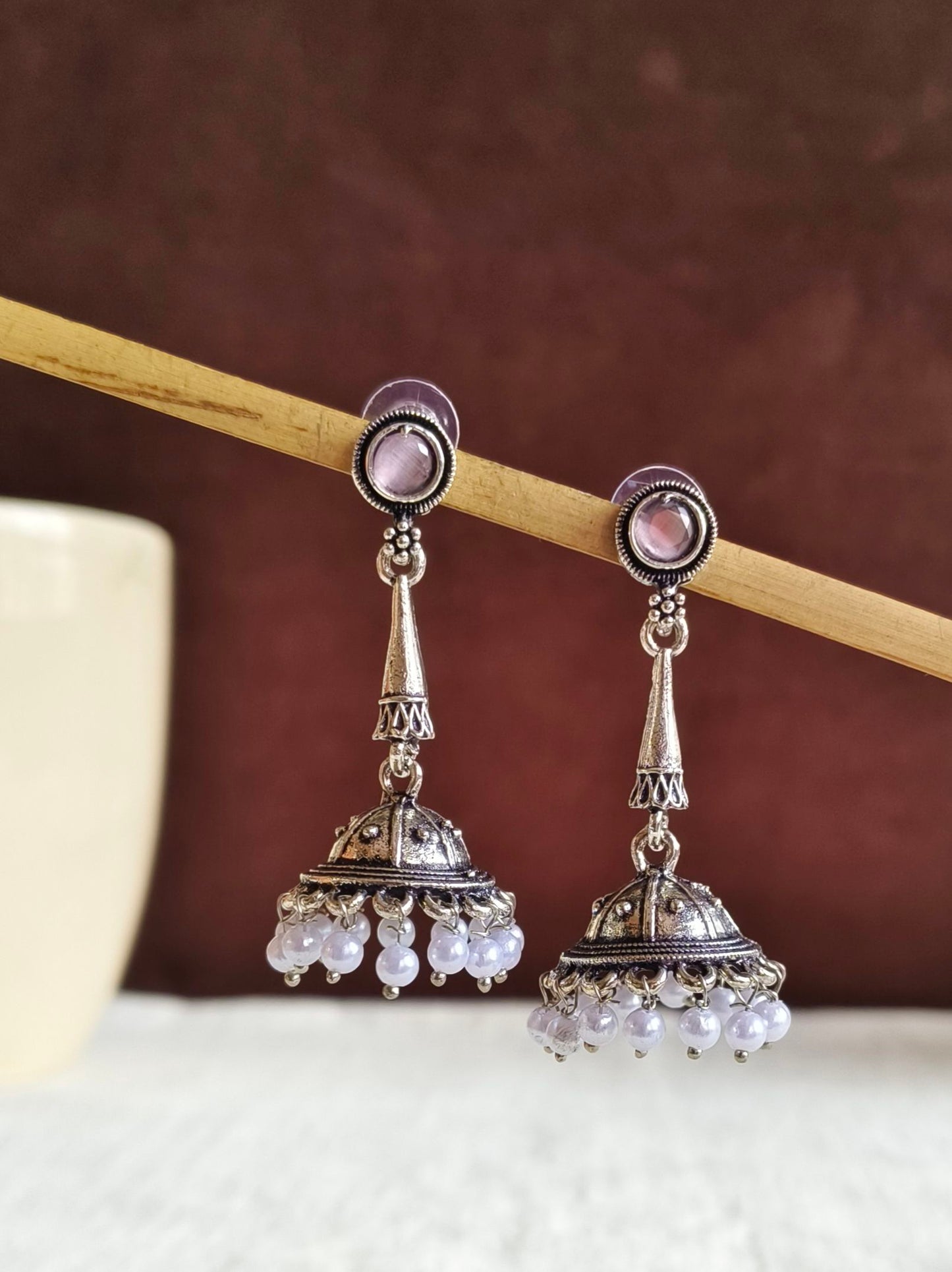 Oxidised Earrings