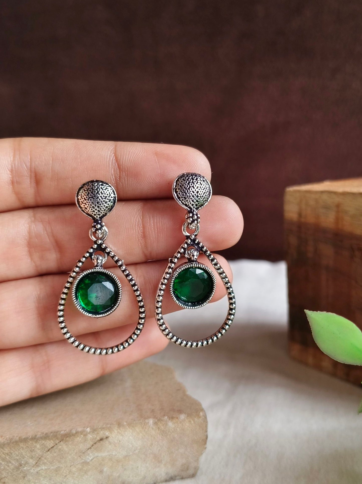 Oxidised Earrings