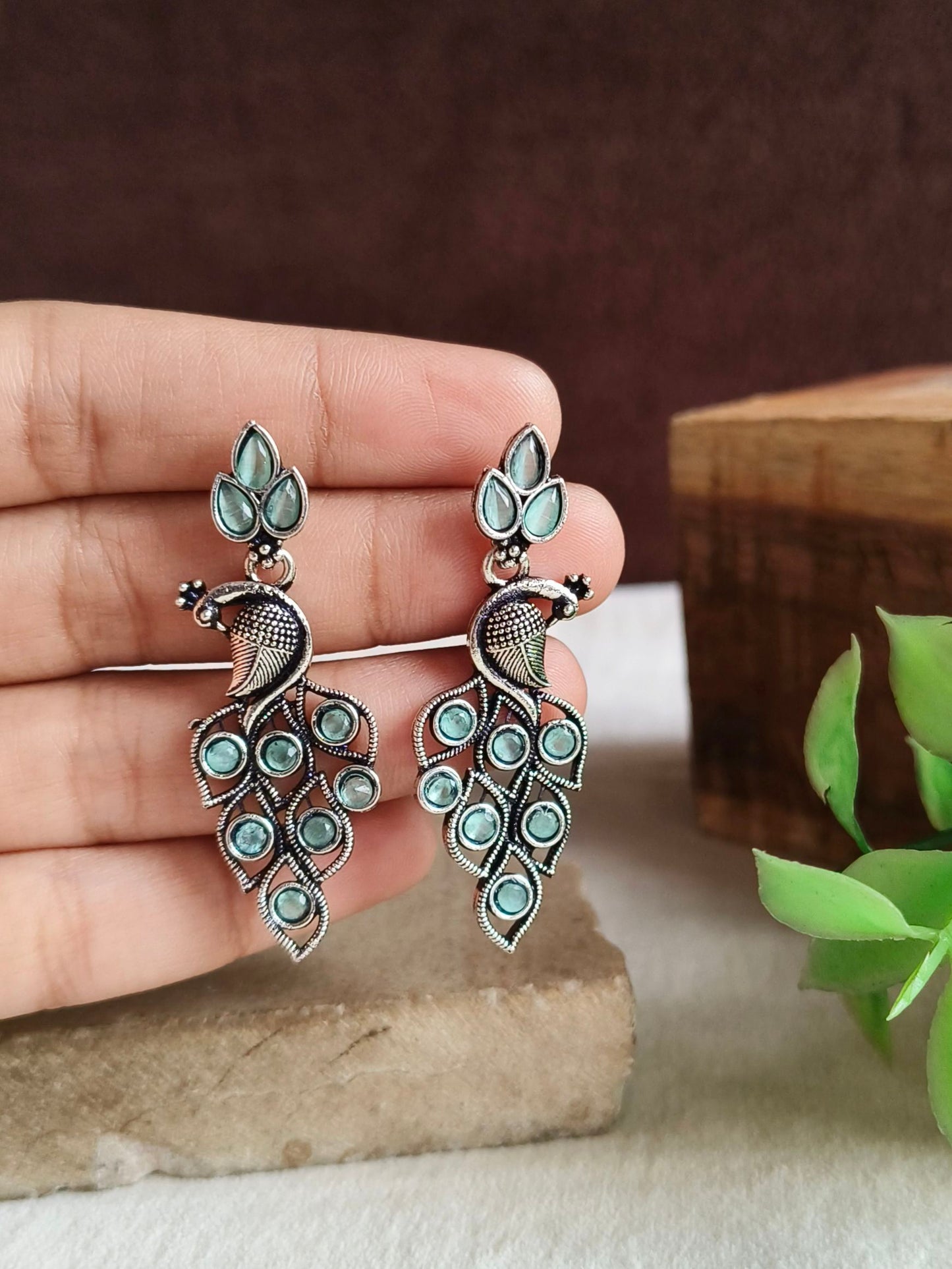 Oxidised Earrings