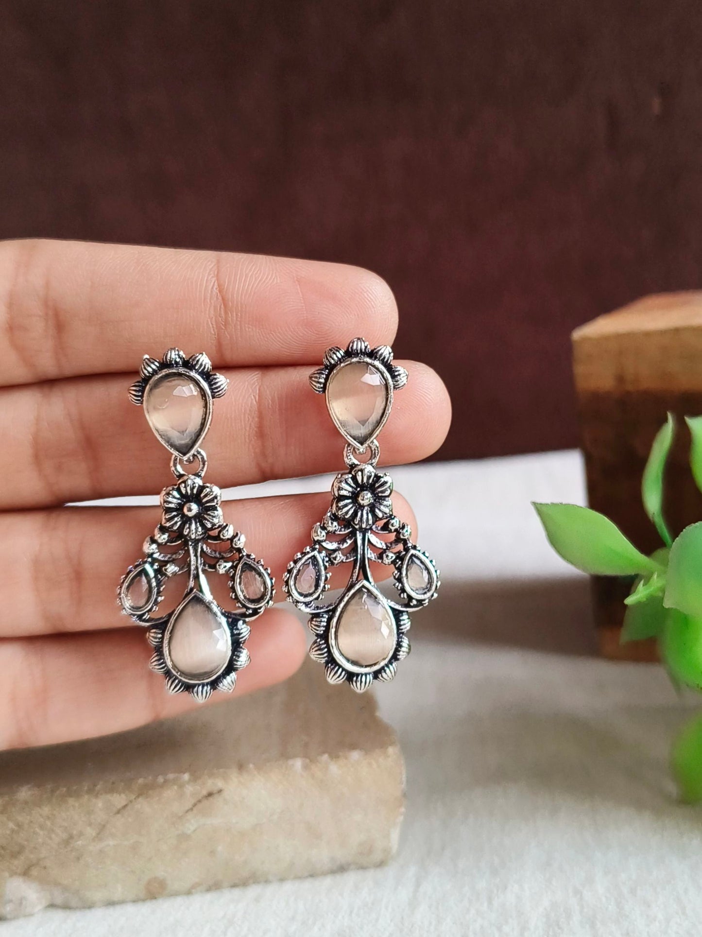 Oxidised Earrings