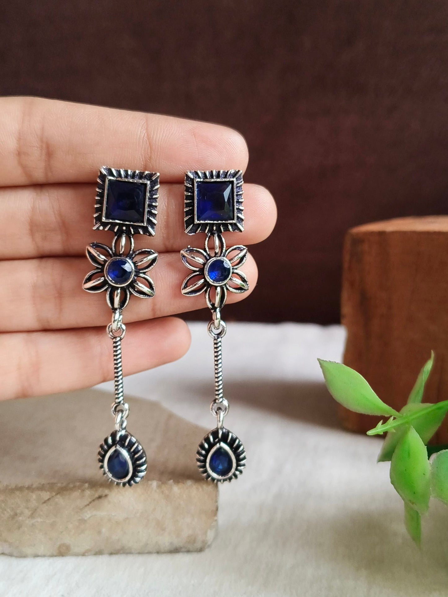 Oxidised Earrings