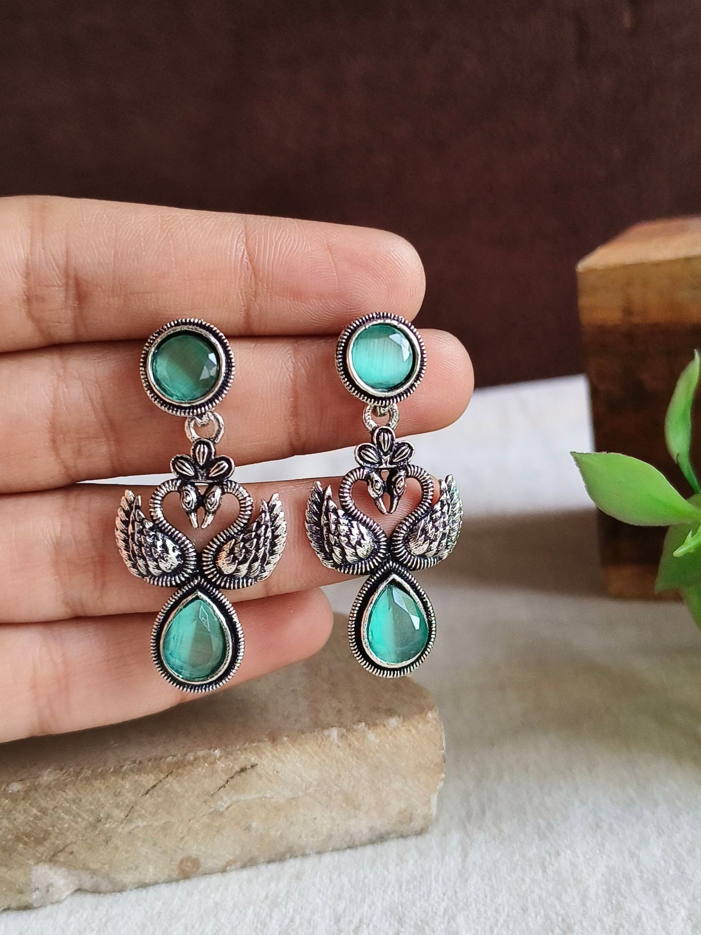 Oxidised Earrings