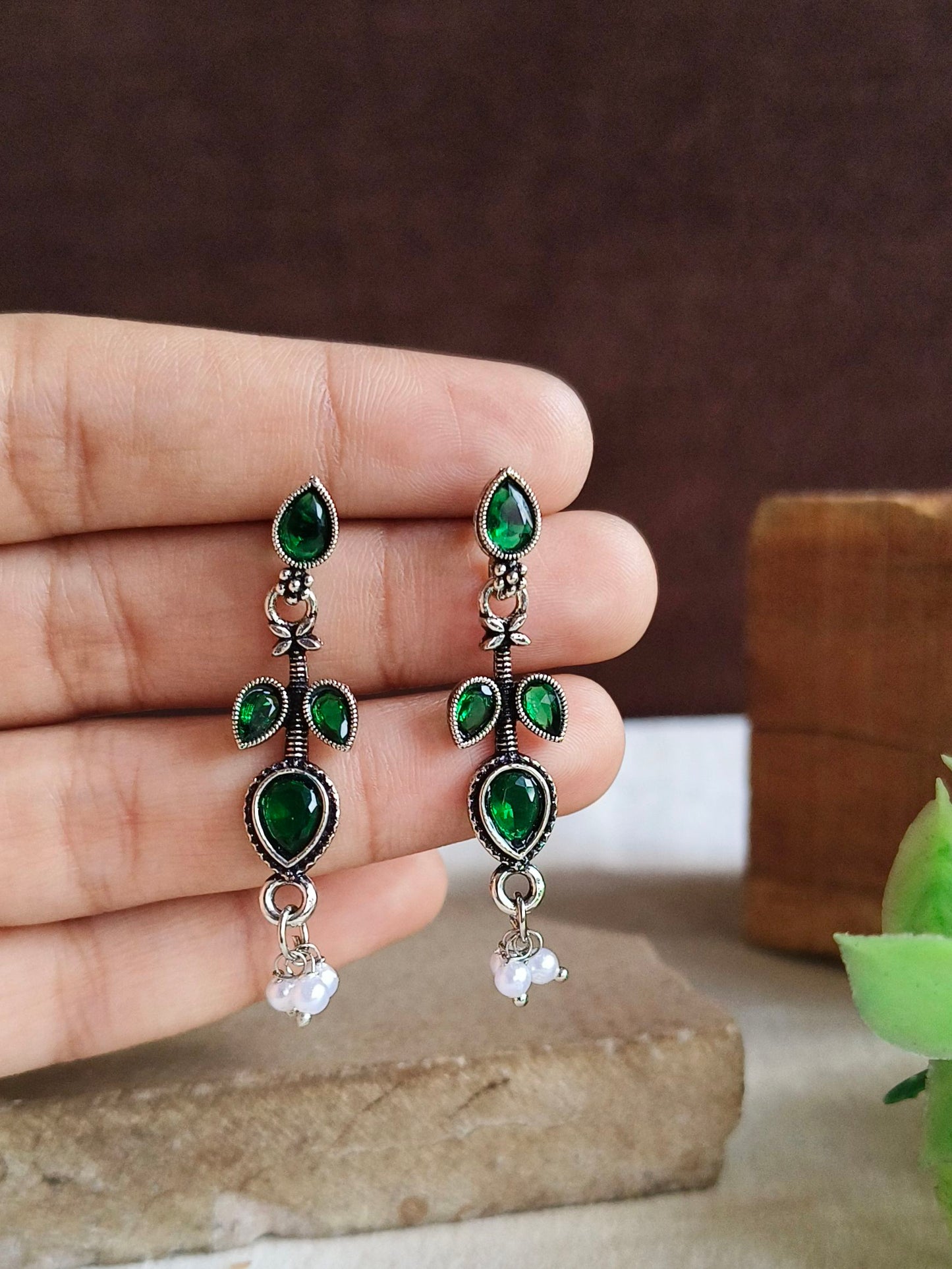 Oxidised Earrings