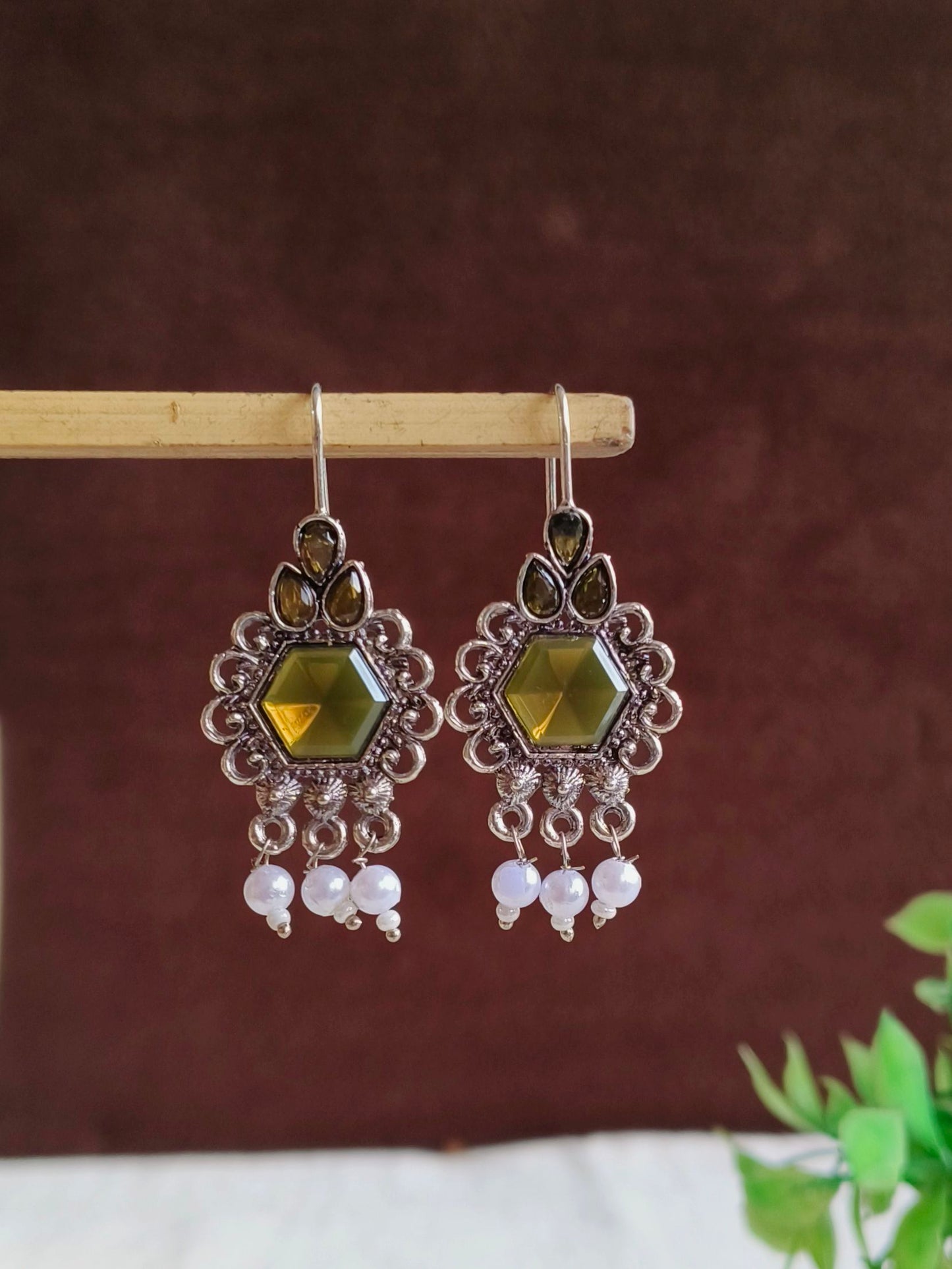 Oxidised Earrings