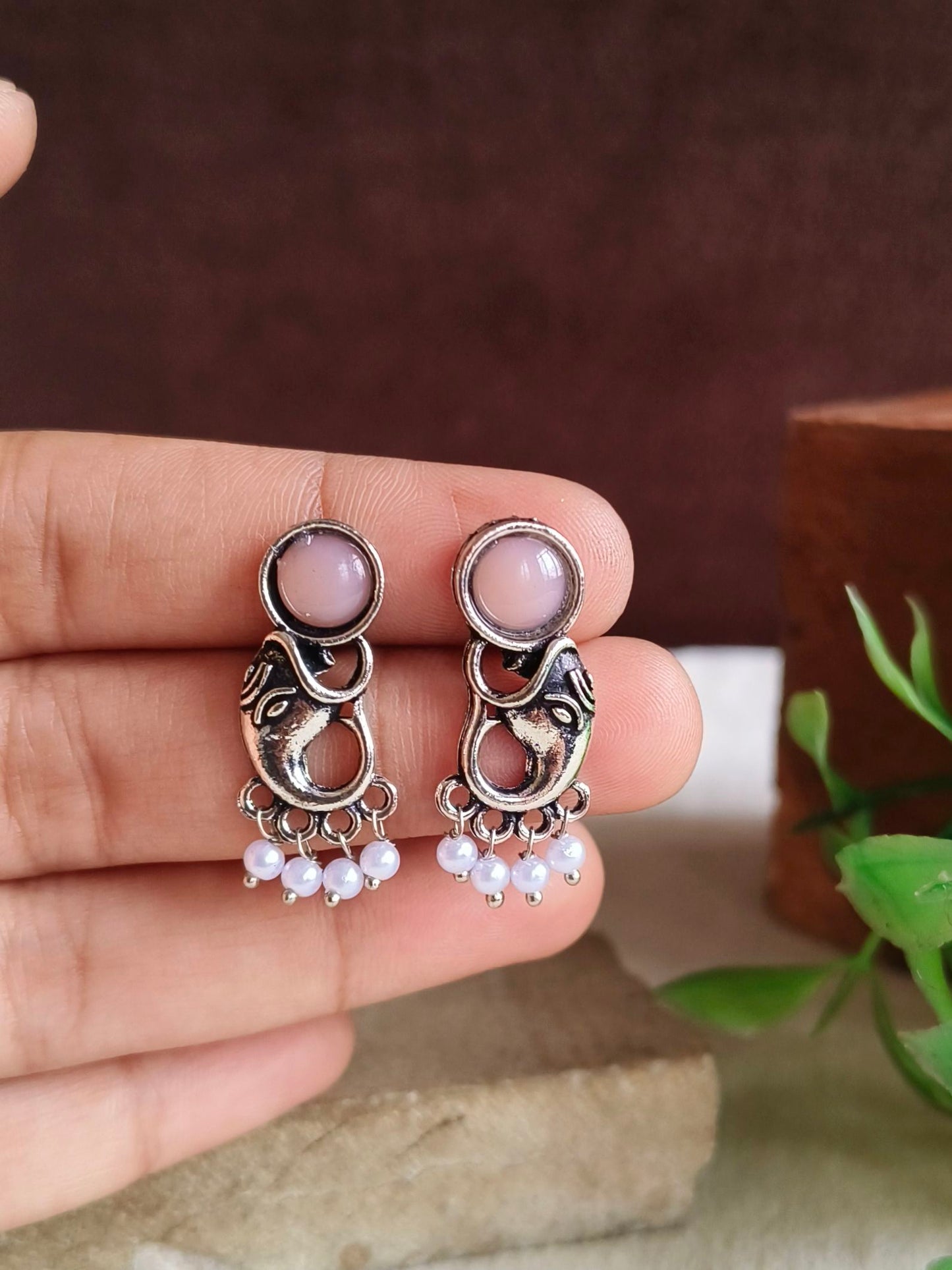 Oxidised Earrings