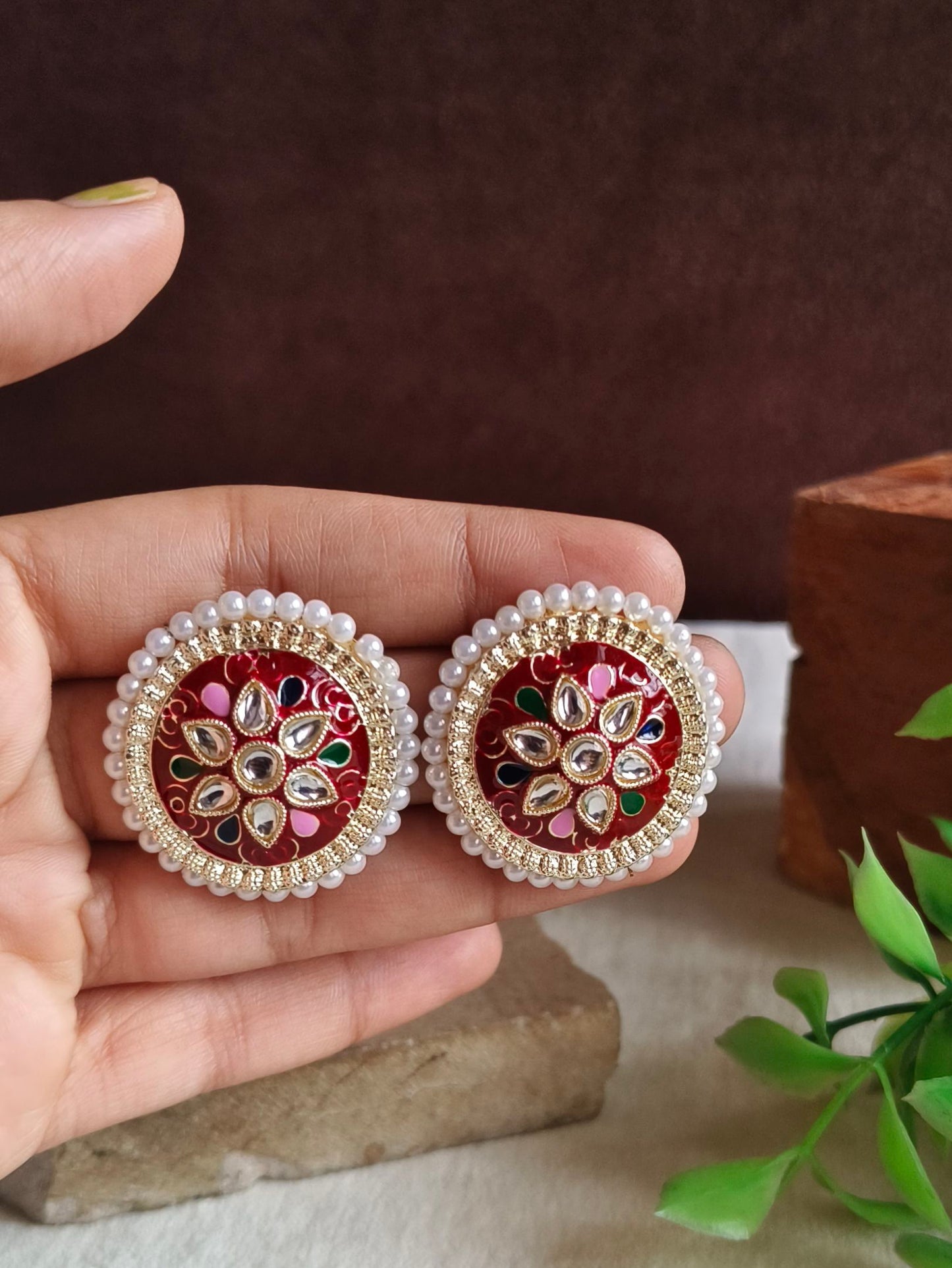 Oxidised Earrings