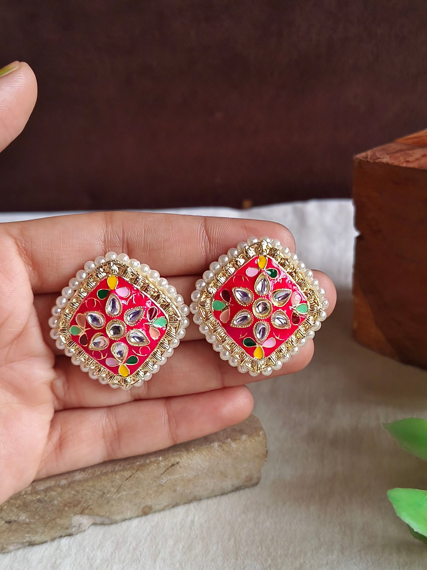 Oxidised Earrings