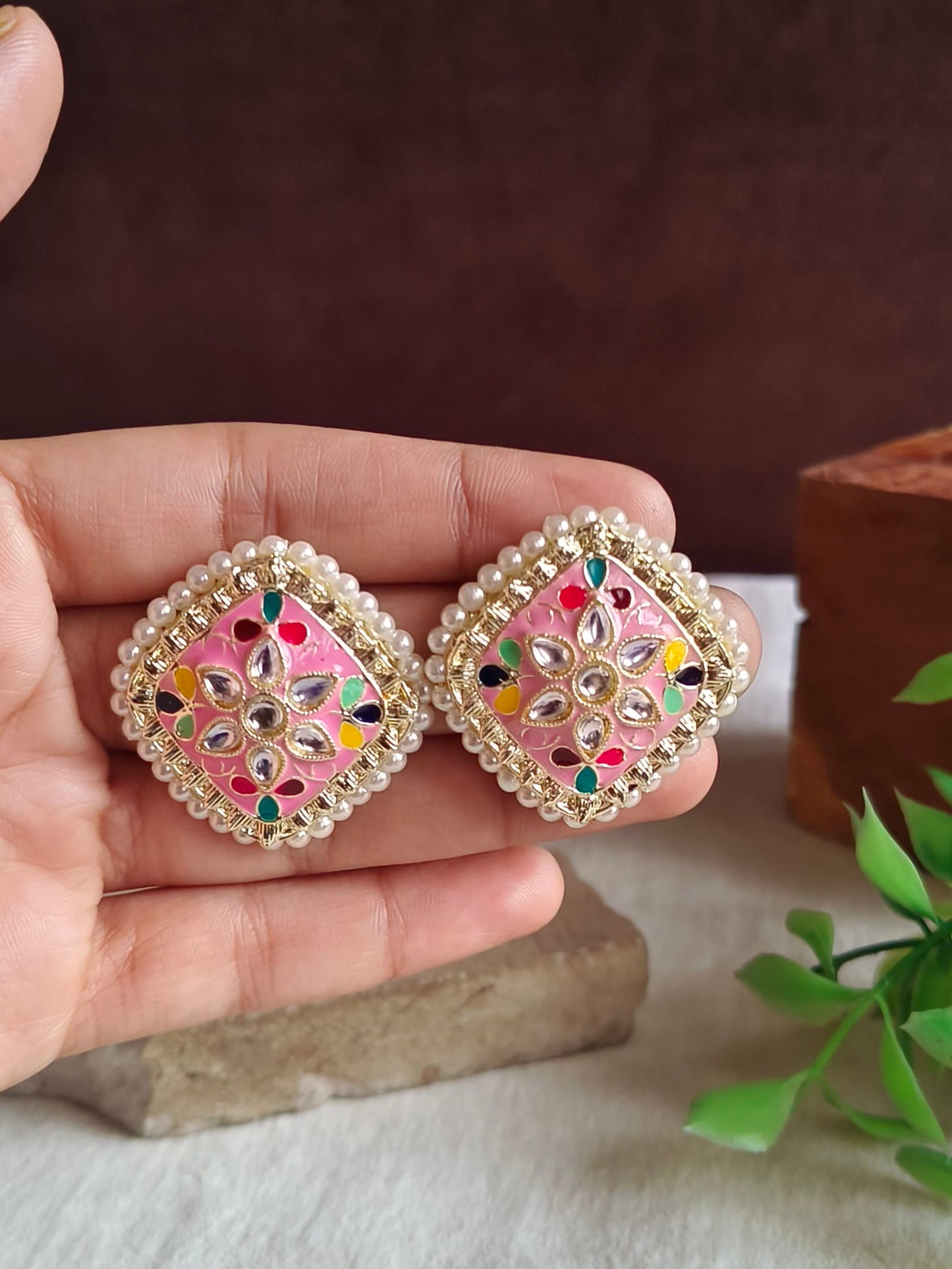Oxidised Earrings