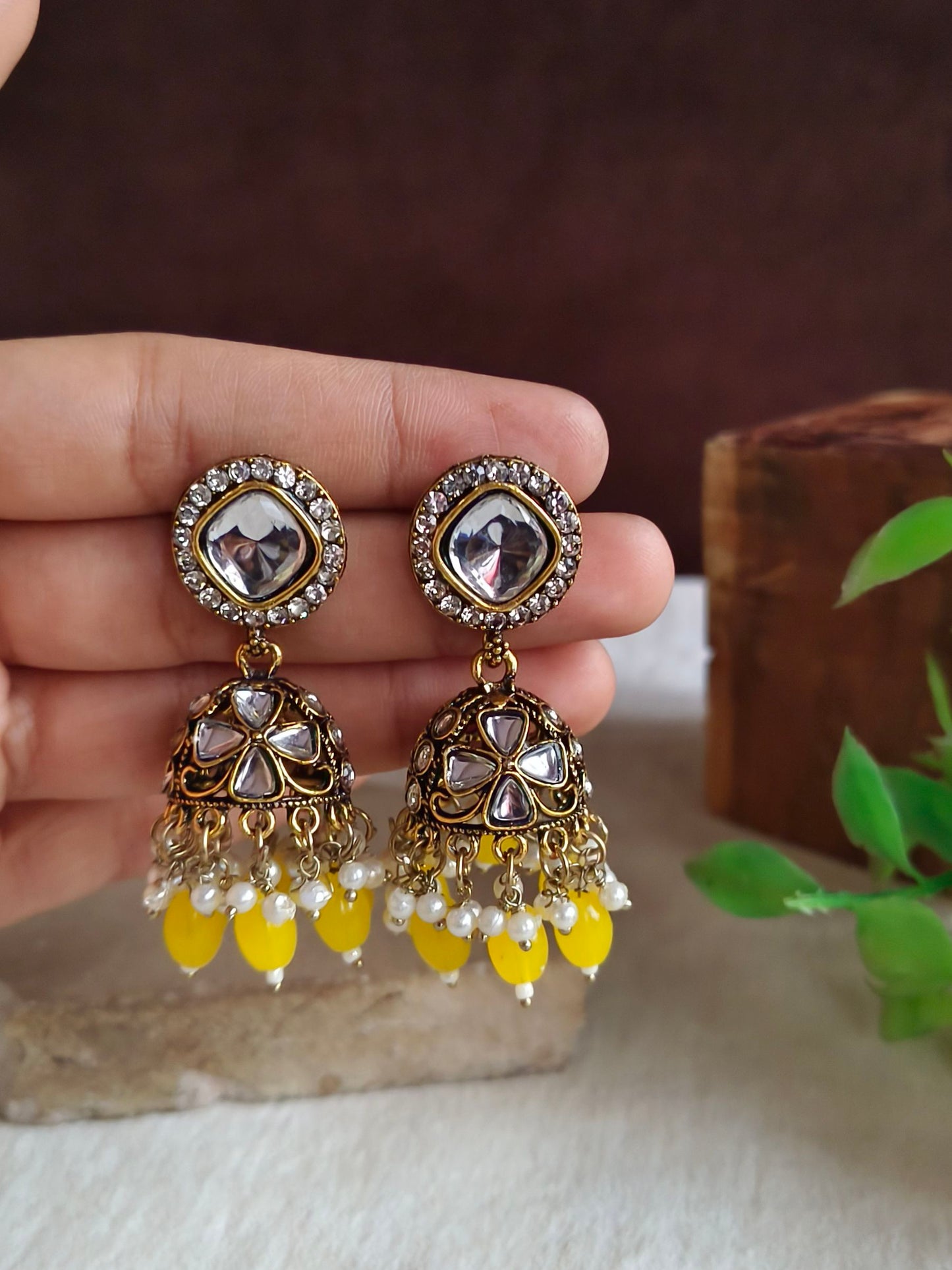 Oxidised Earrings