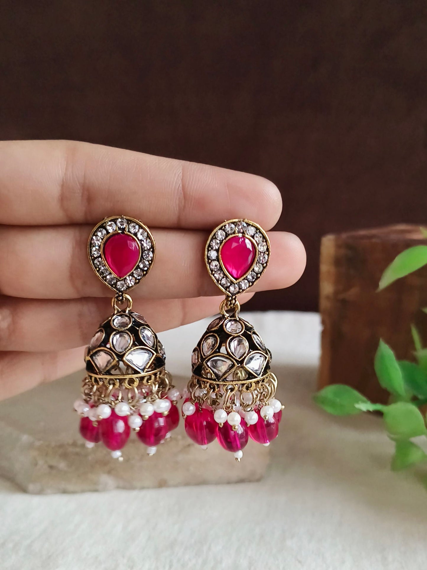 Oxidised Earrings