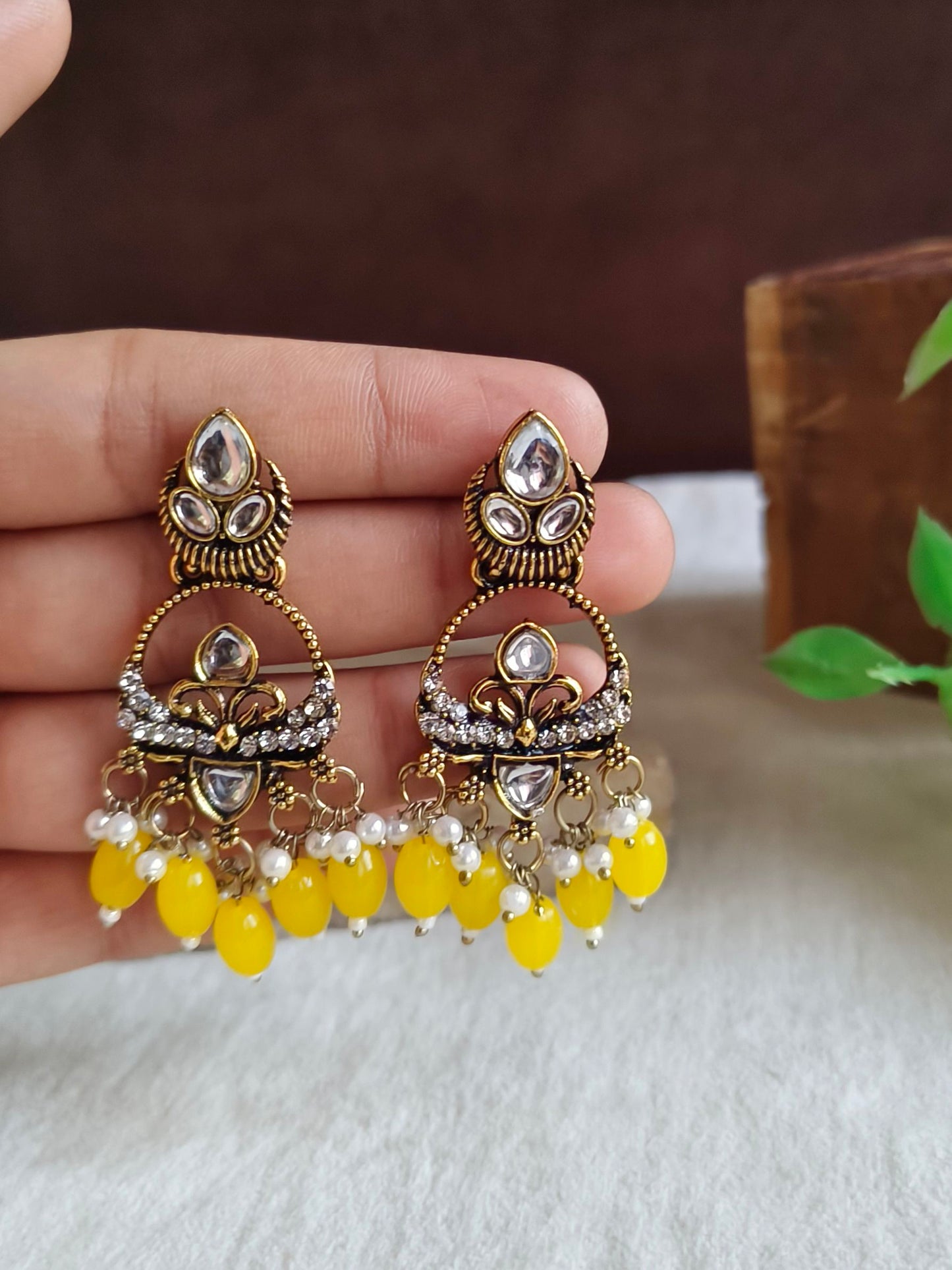 Oxidised Earrings