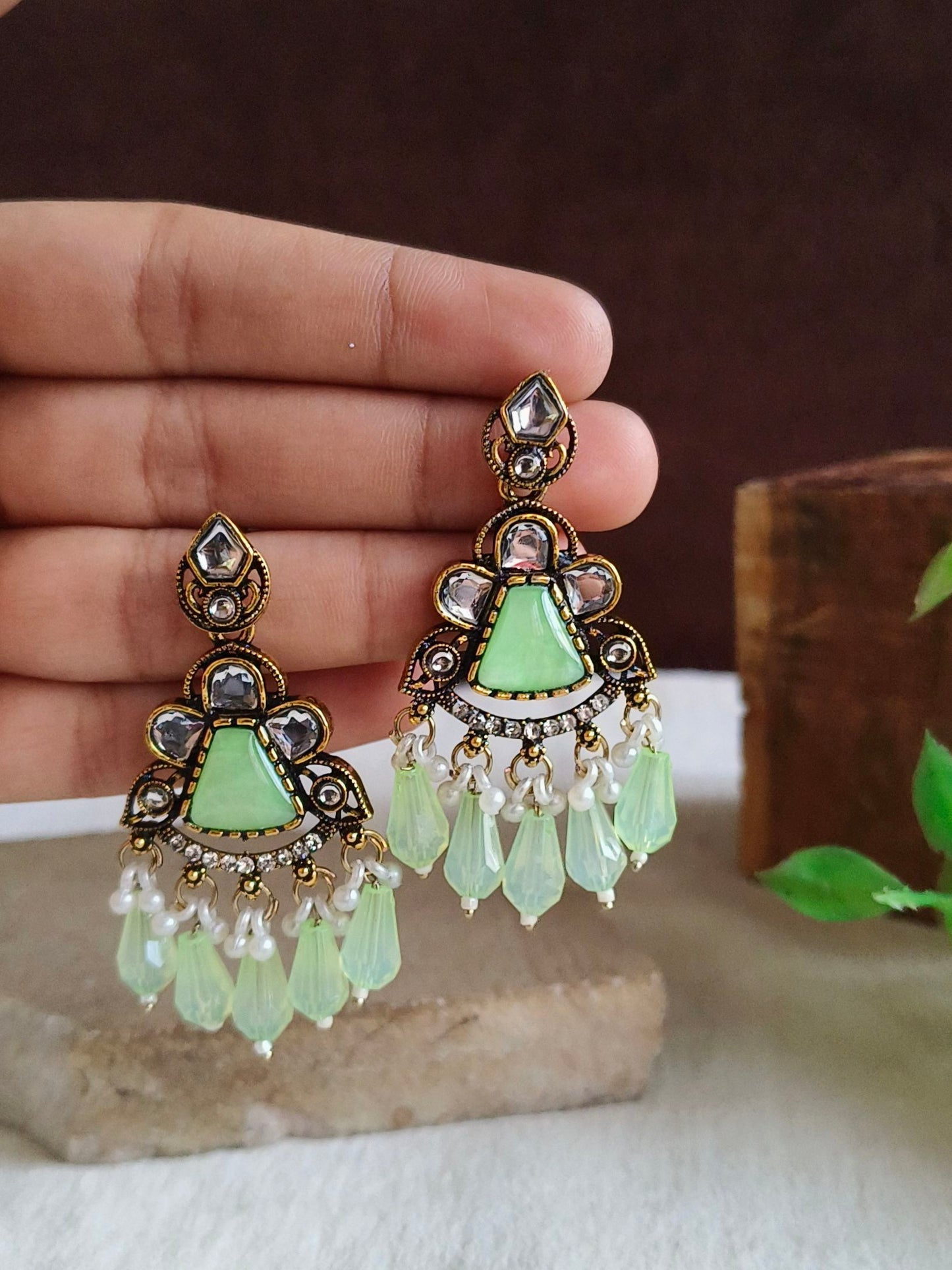 Oxidised Earrings