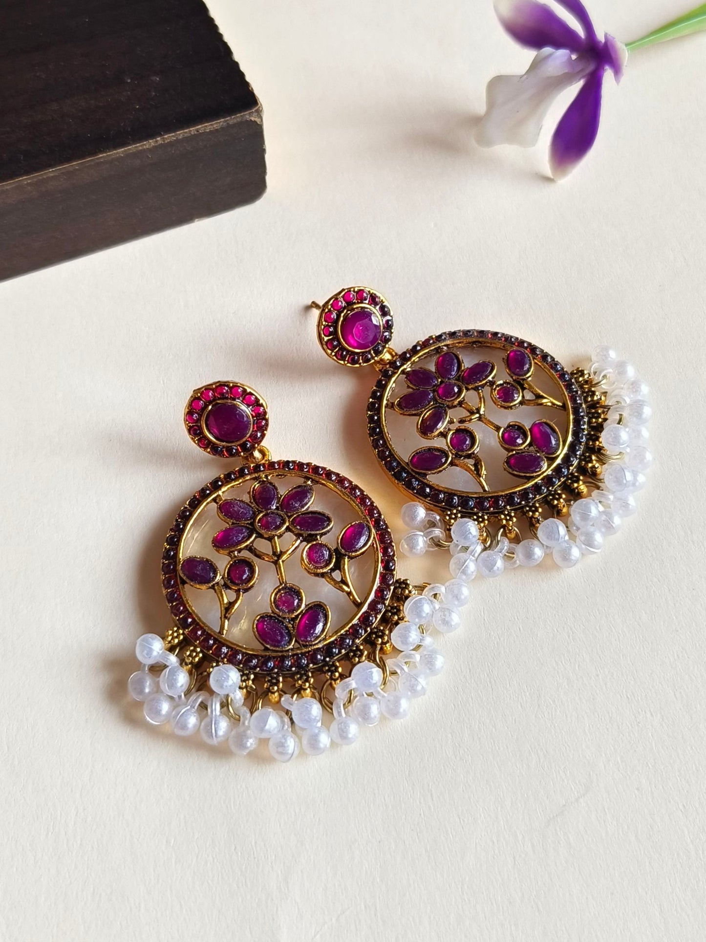 Oxidised Earrings