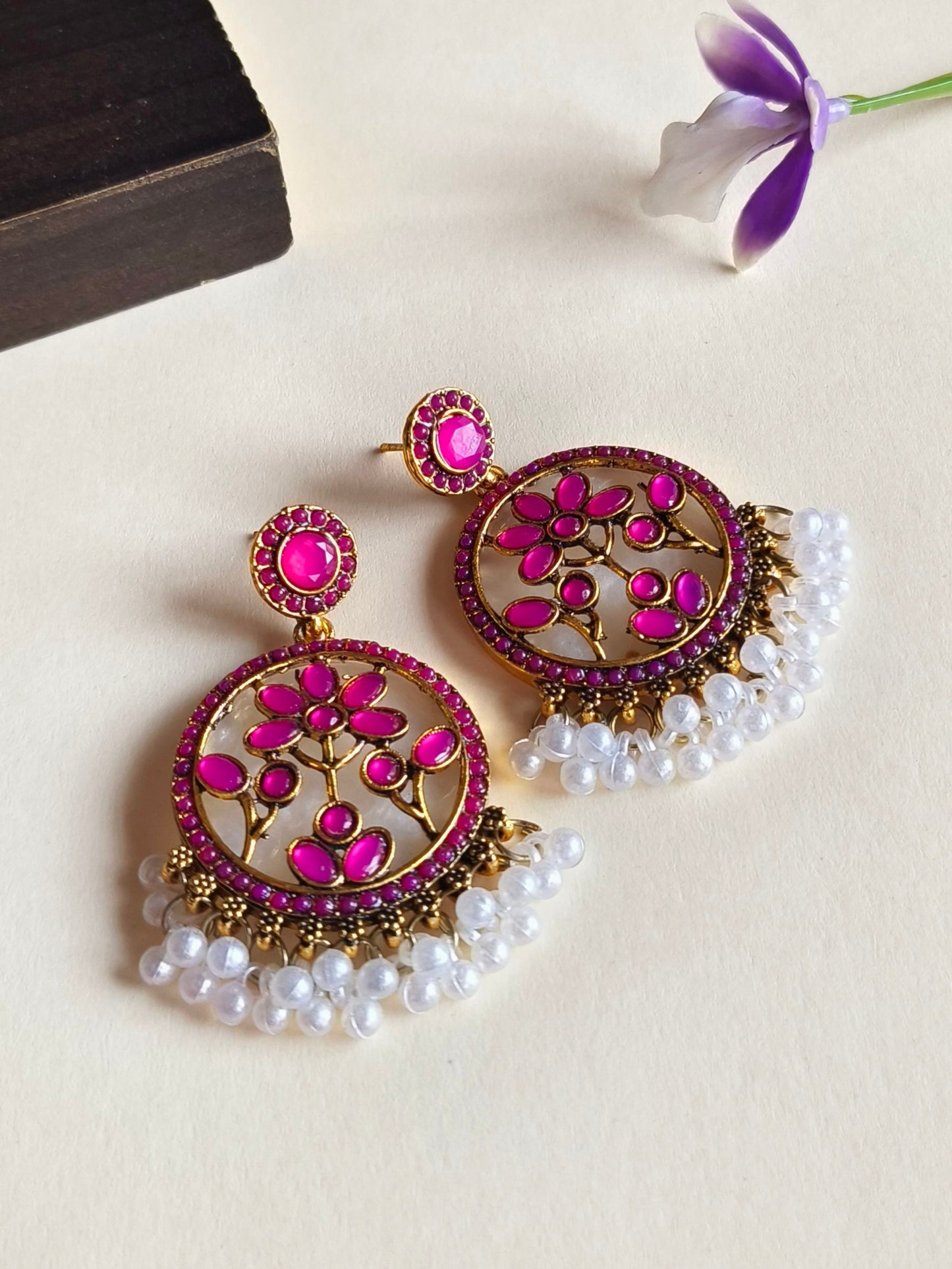 Oxidised Earrings