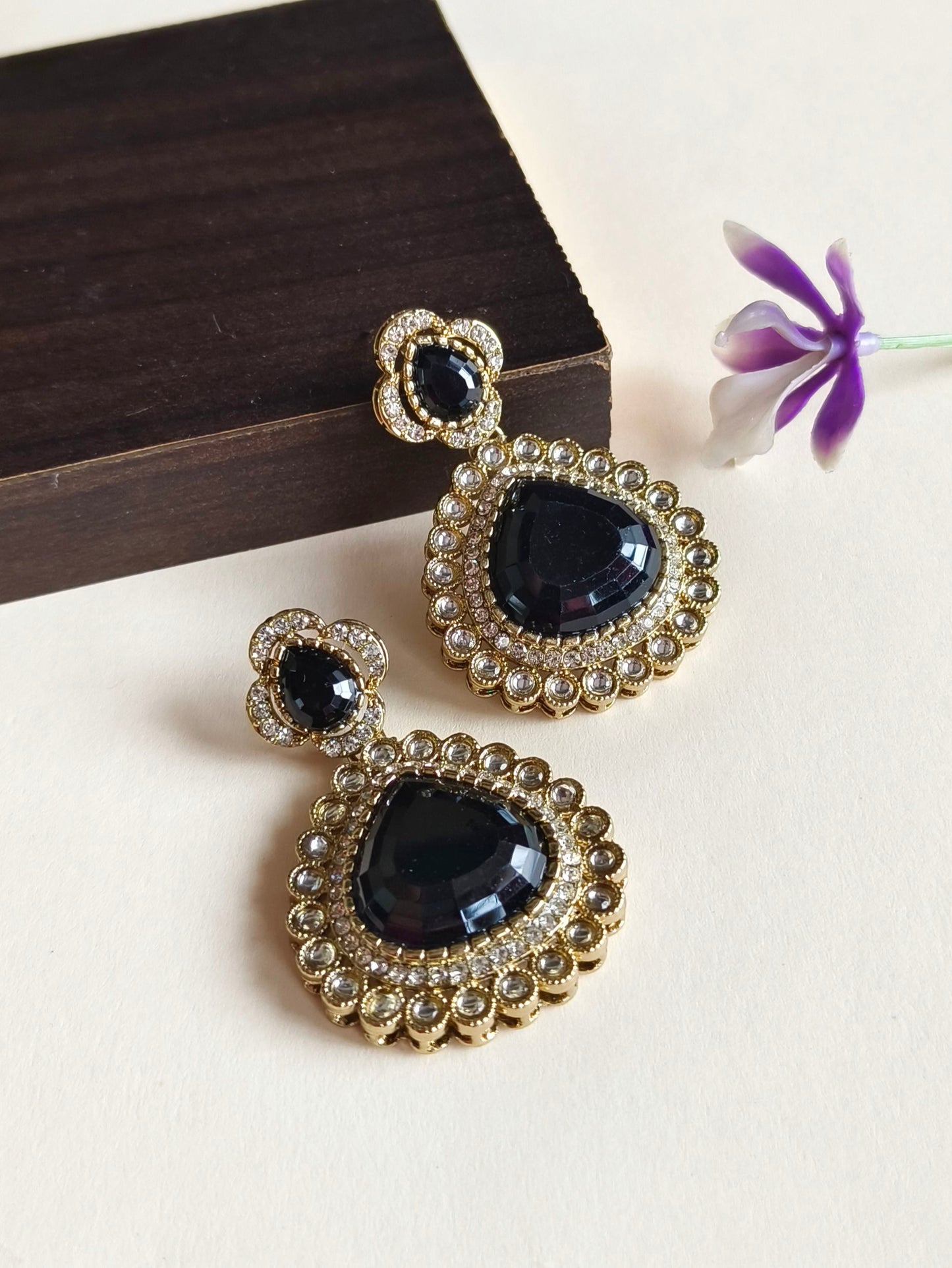 Oxidised Earrings