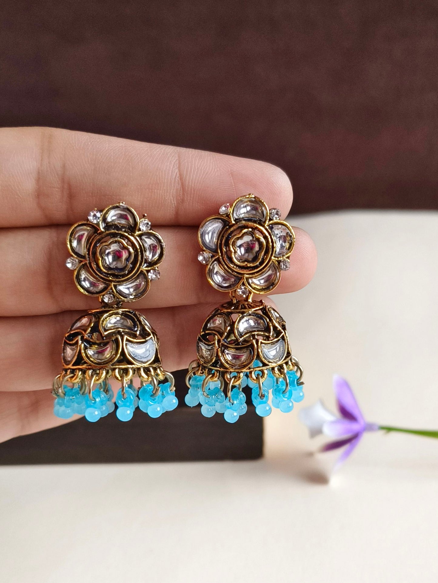 Oxidised Earrings