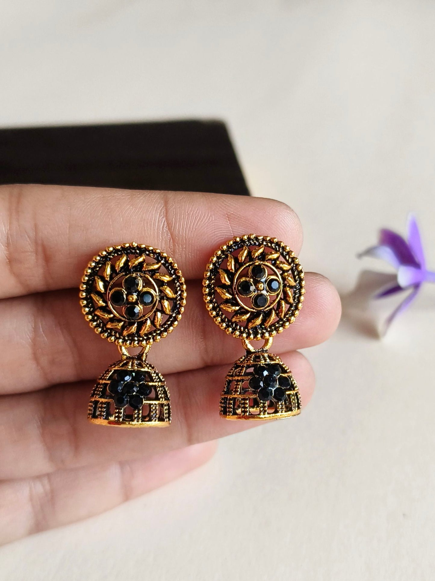 Oxidised Earrings