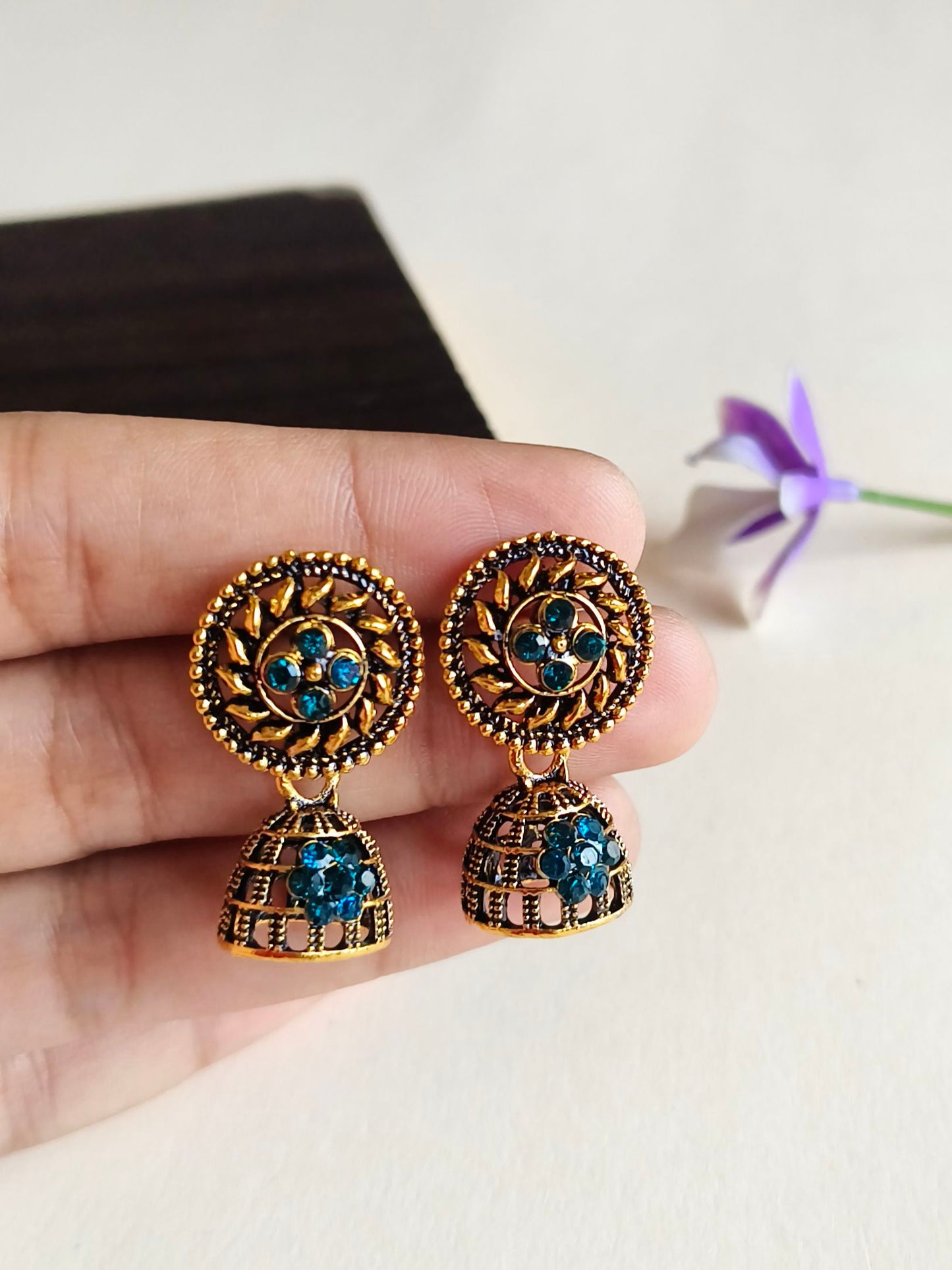 Oxidised Earrings