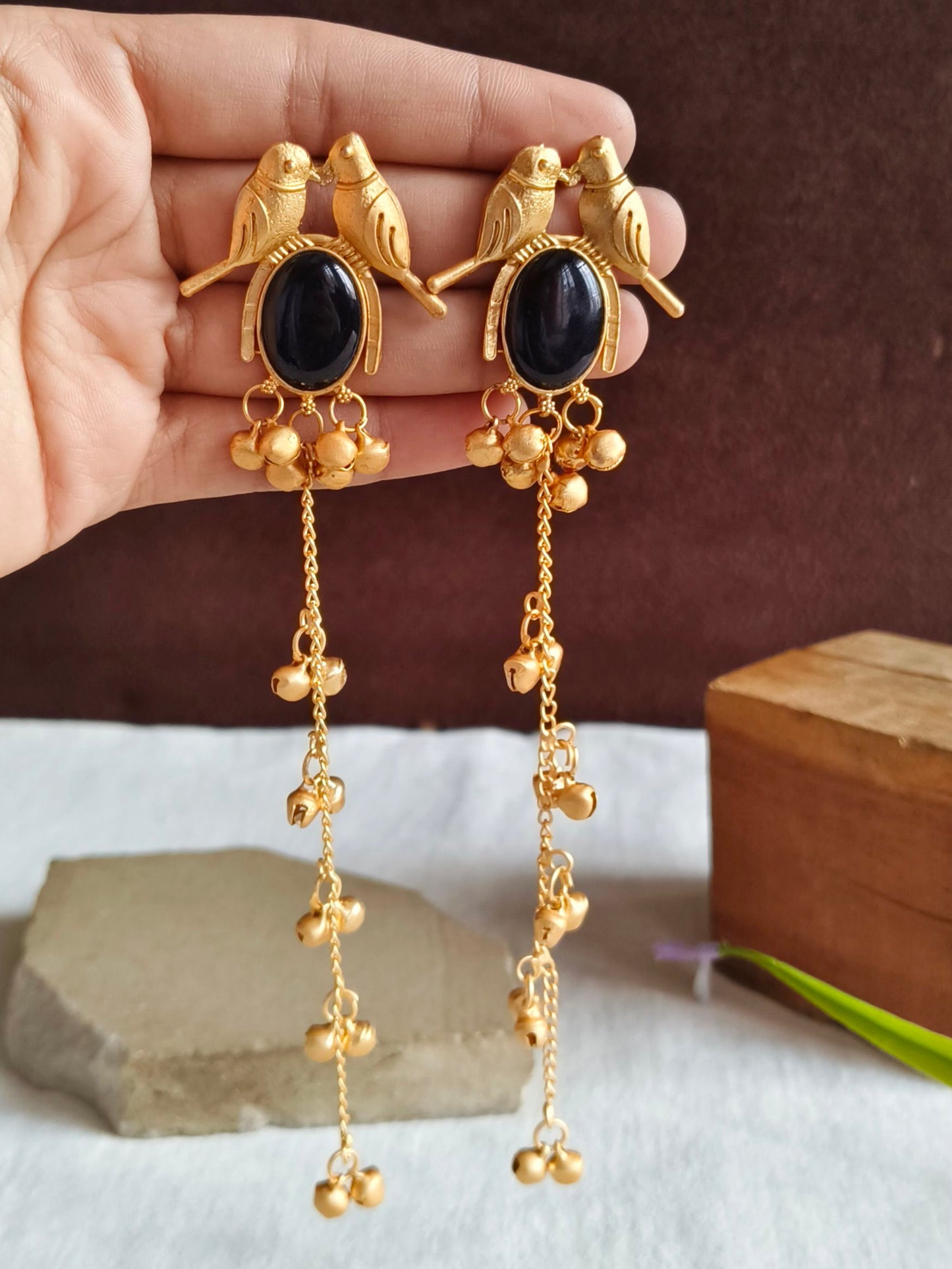 Earrings 1312AMKSBLK