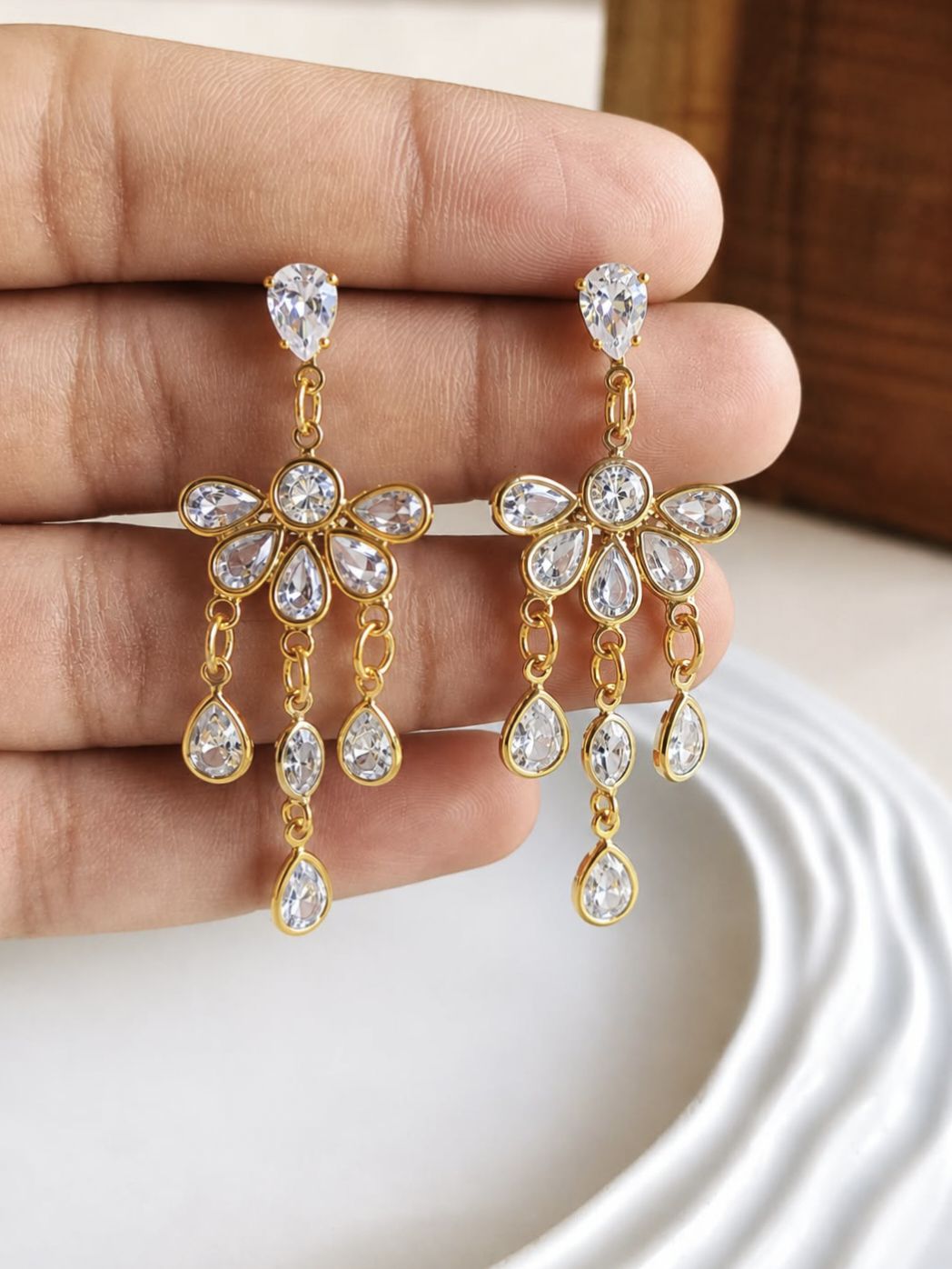 Silver Steel Earrings