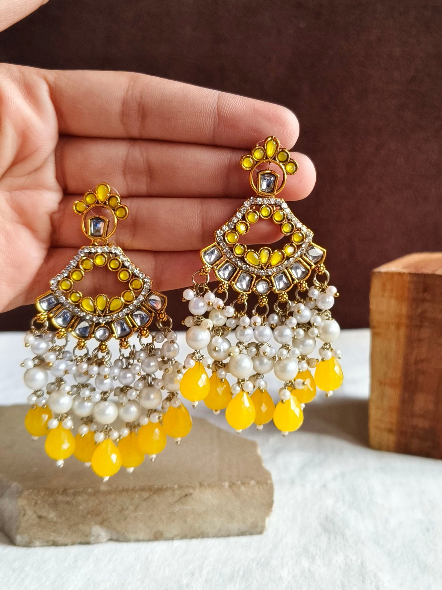 Ethnic Stud Earrings