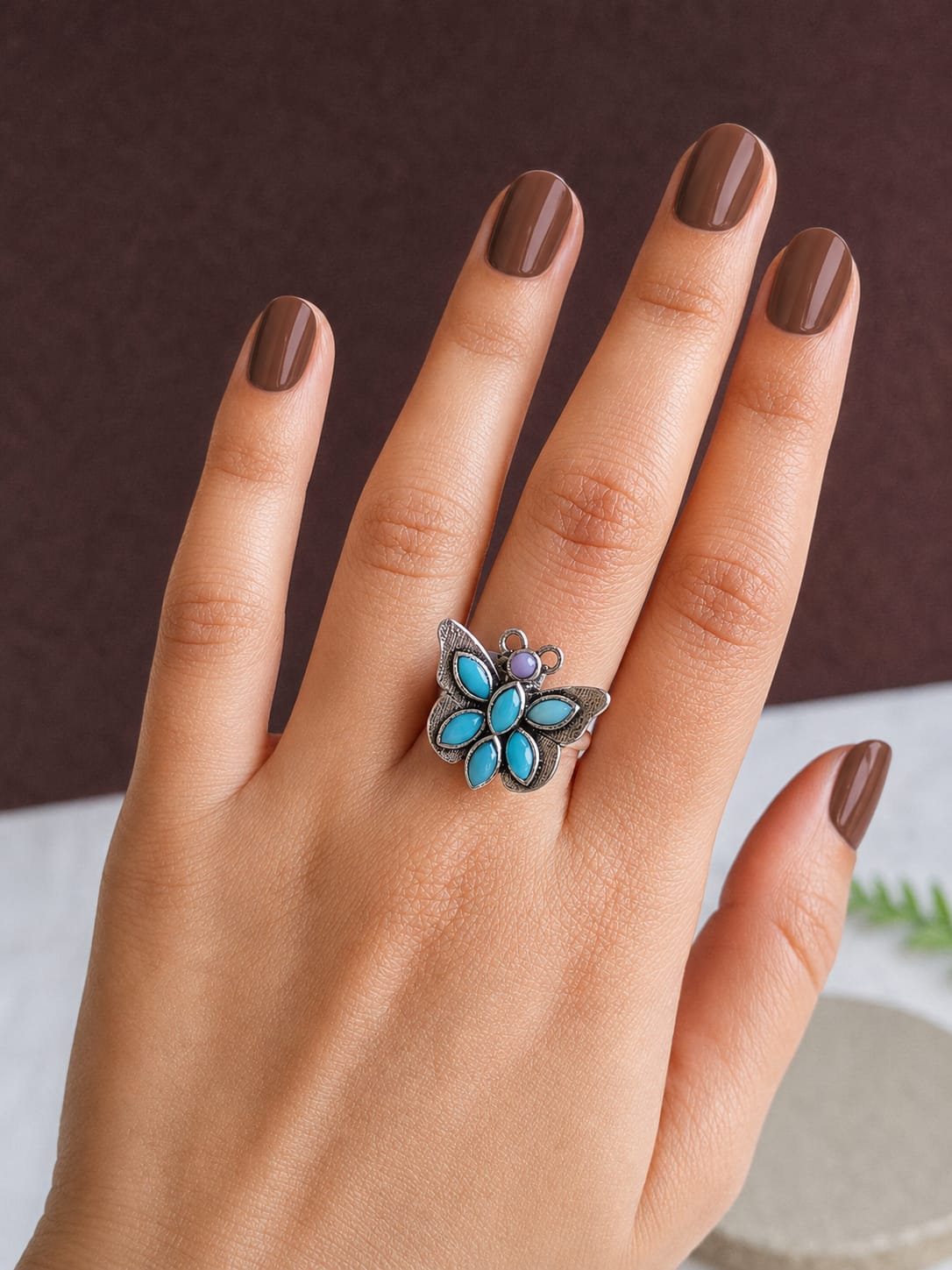 1207OXFRMBL Finger Ring