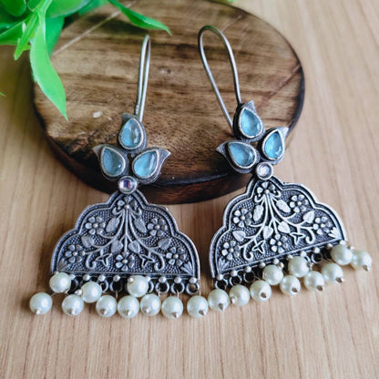 0008HKMBLU+WHT POLKI