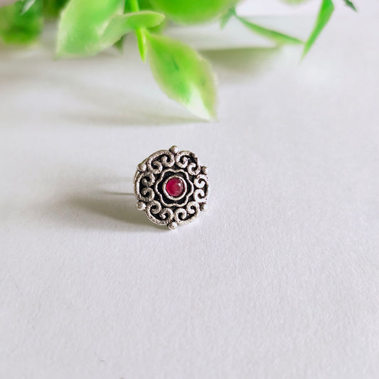 0952NPRED Piercing Nose Pin