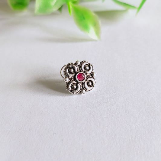 0951NPRED  Piercing Nose Pin