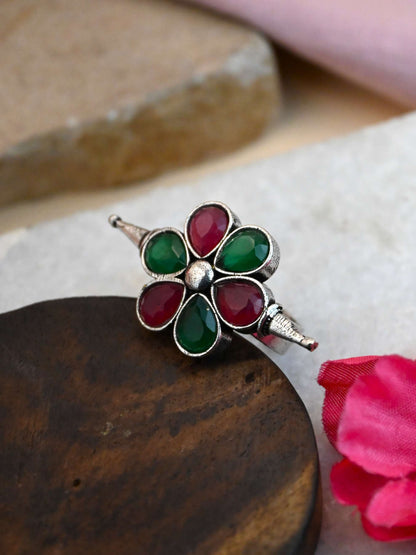 1833OXFRREDGRN Finger Rings