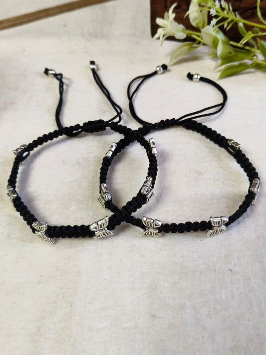 1993OXAK  Butterfly Anklet Price For 1 Pair