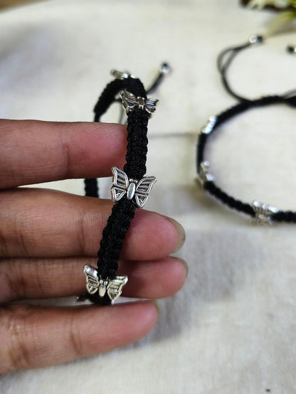 1993OXAK  Butterfly Anklet Price For 1 Pair