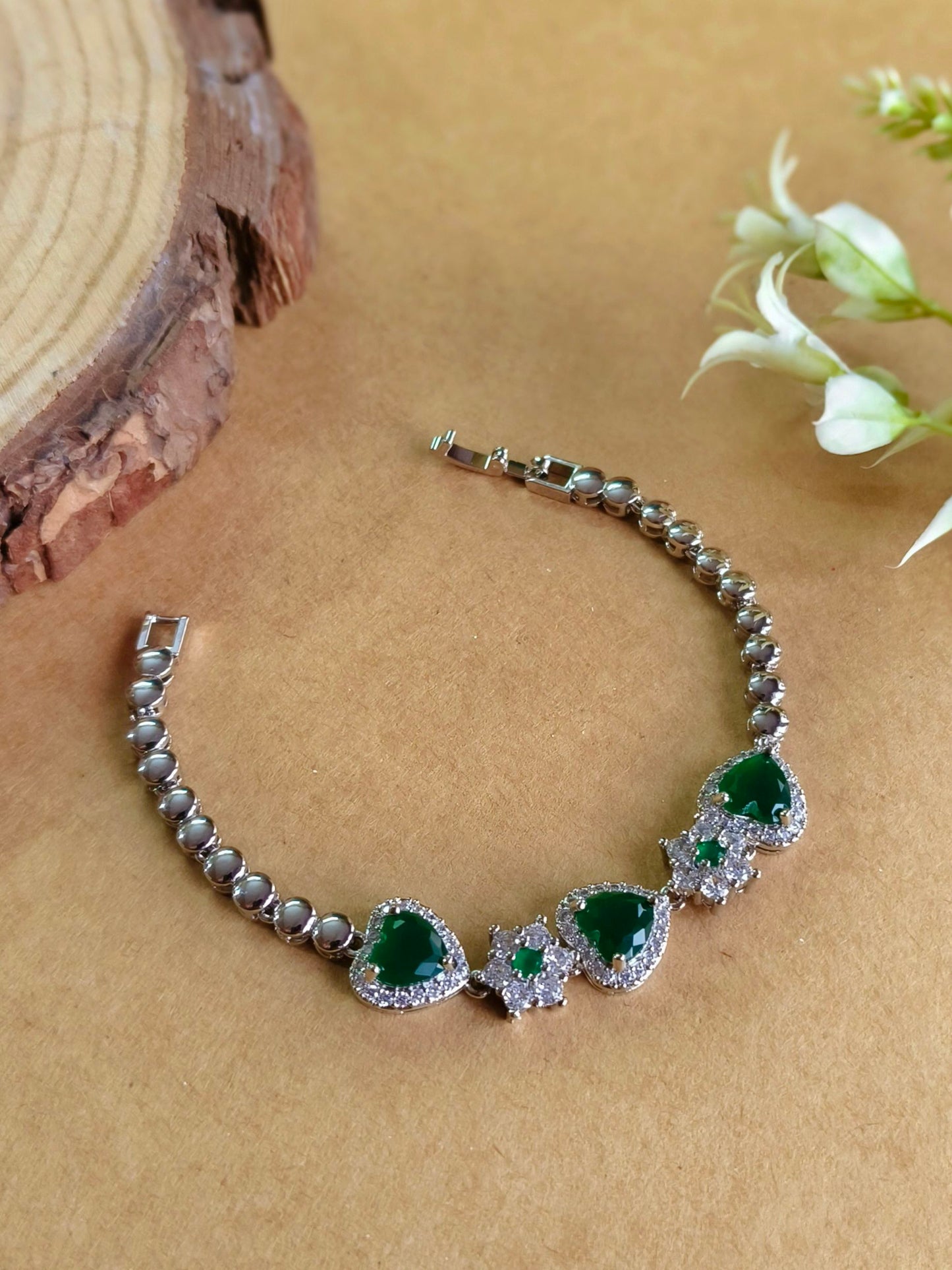 3202SSBLGRN (Bracelet)