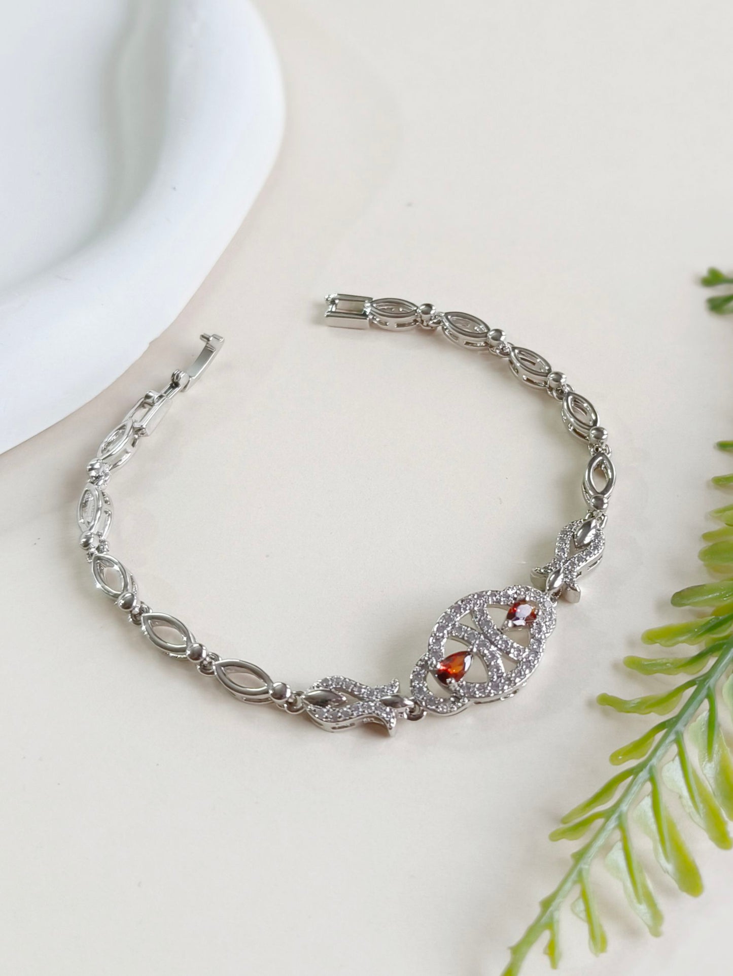 3208SSBLORGWHT (Bracelet)