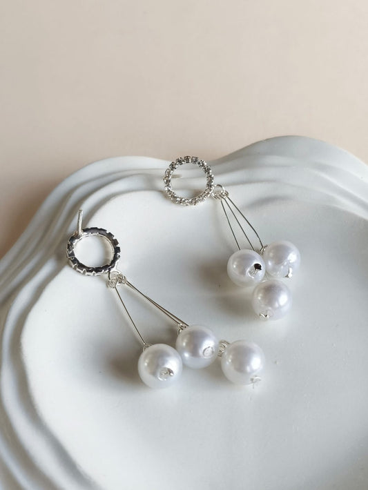 Korean Earrings 1465AMDL