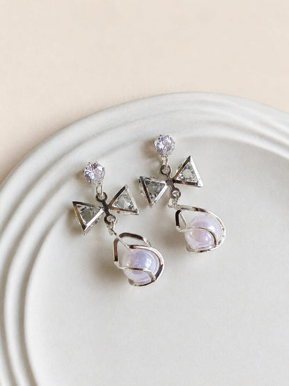 Korean Earrings 1466AMDL