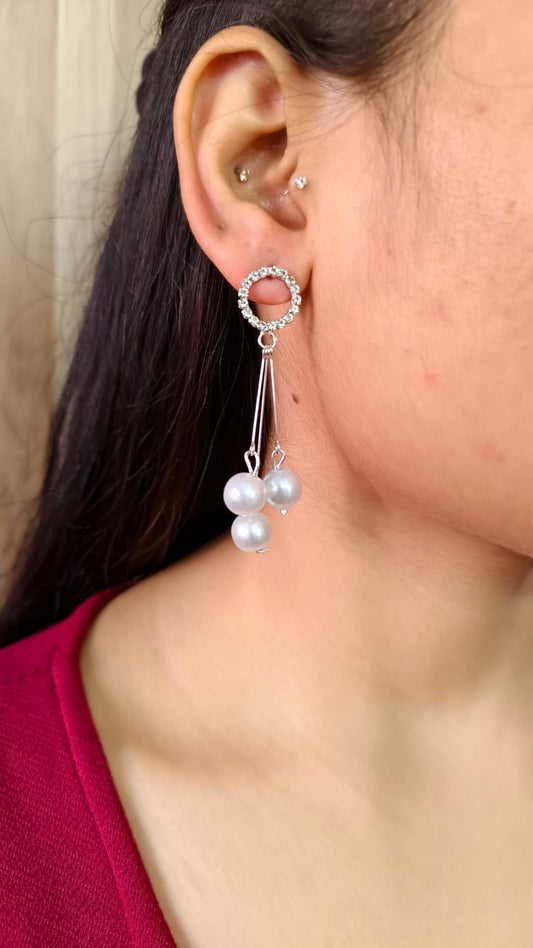 Korean Earrings 1465AMDL